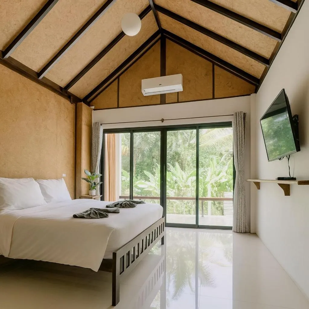 Bed in Anattaya Holiday Home