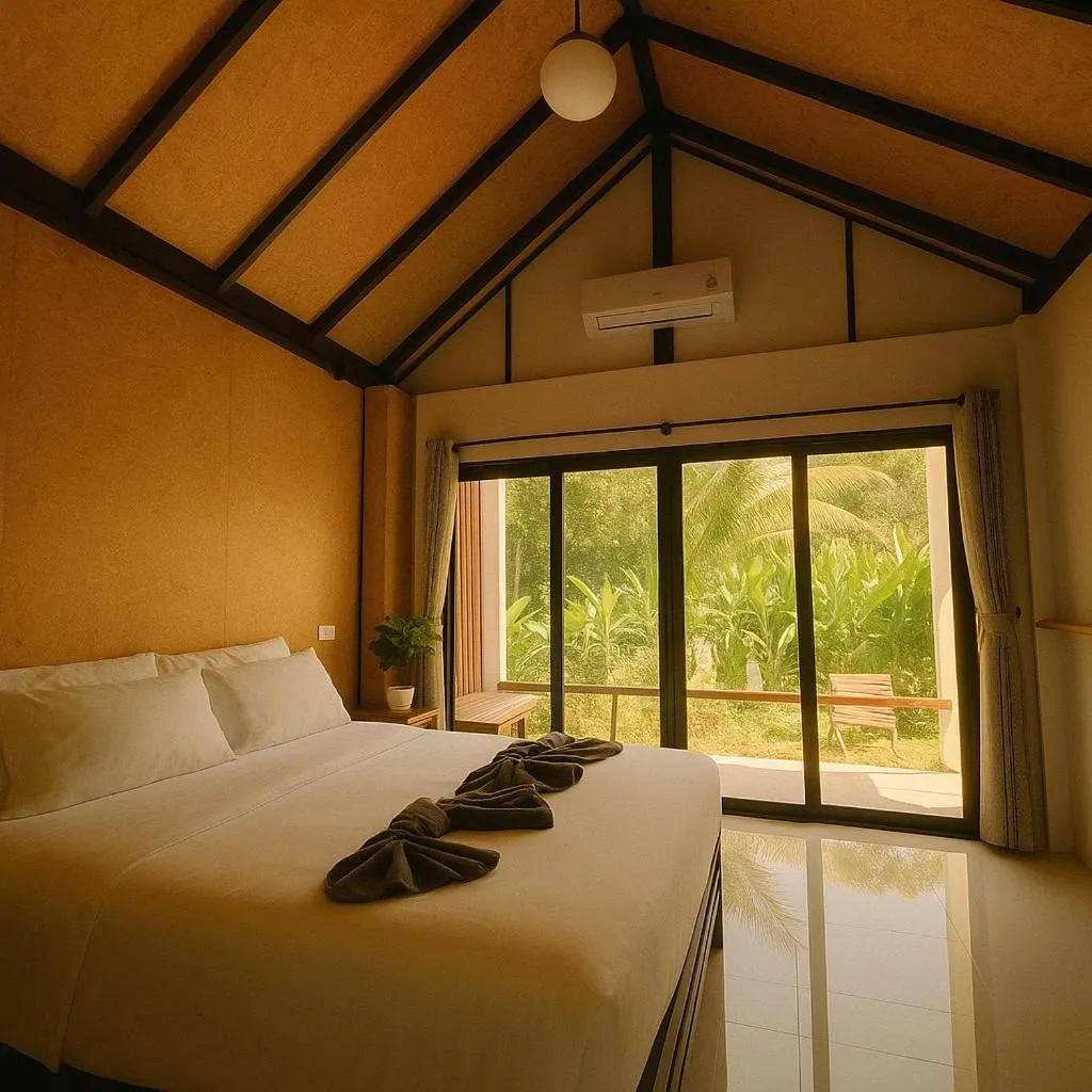 Bed in Anattaya Holiday Home
