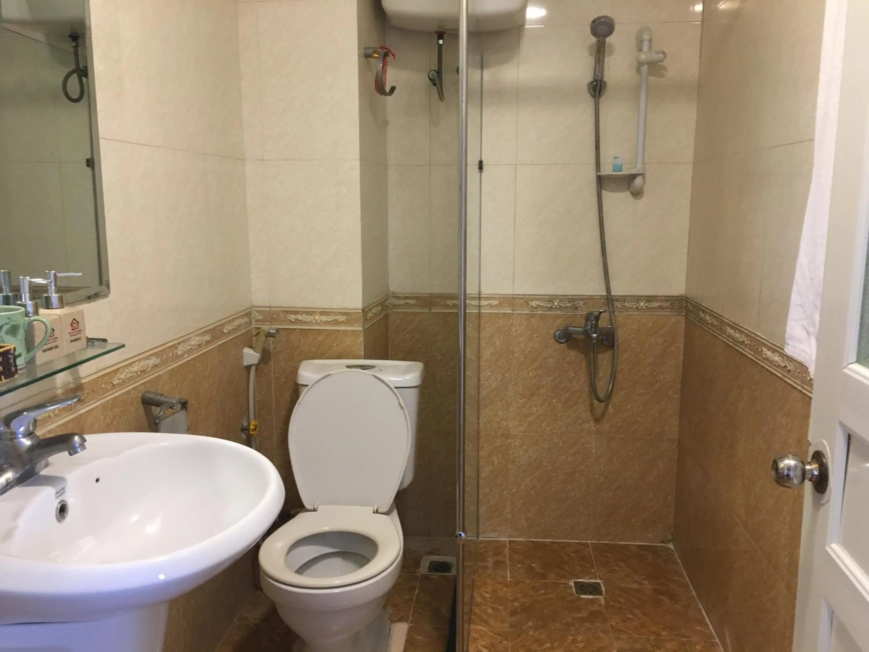 Shower in Impressive Boutique Hotel