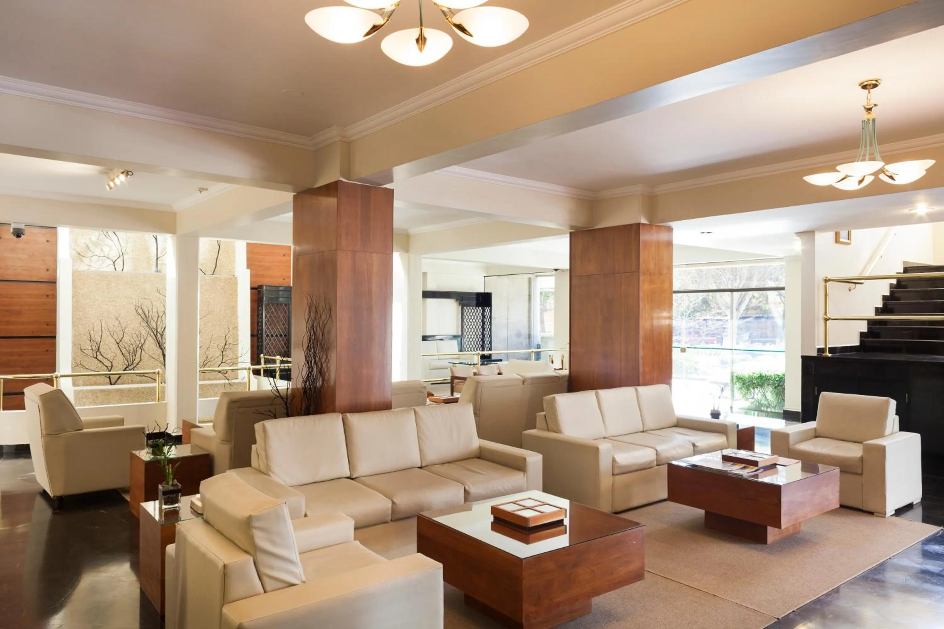 Living room in Hotel Diplomat