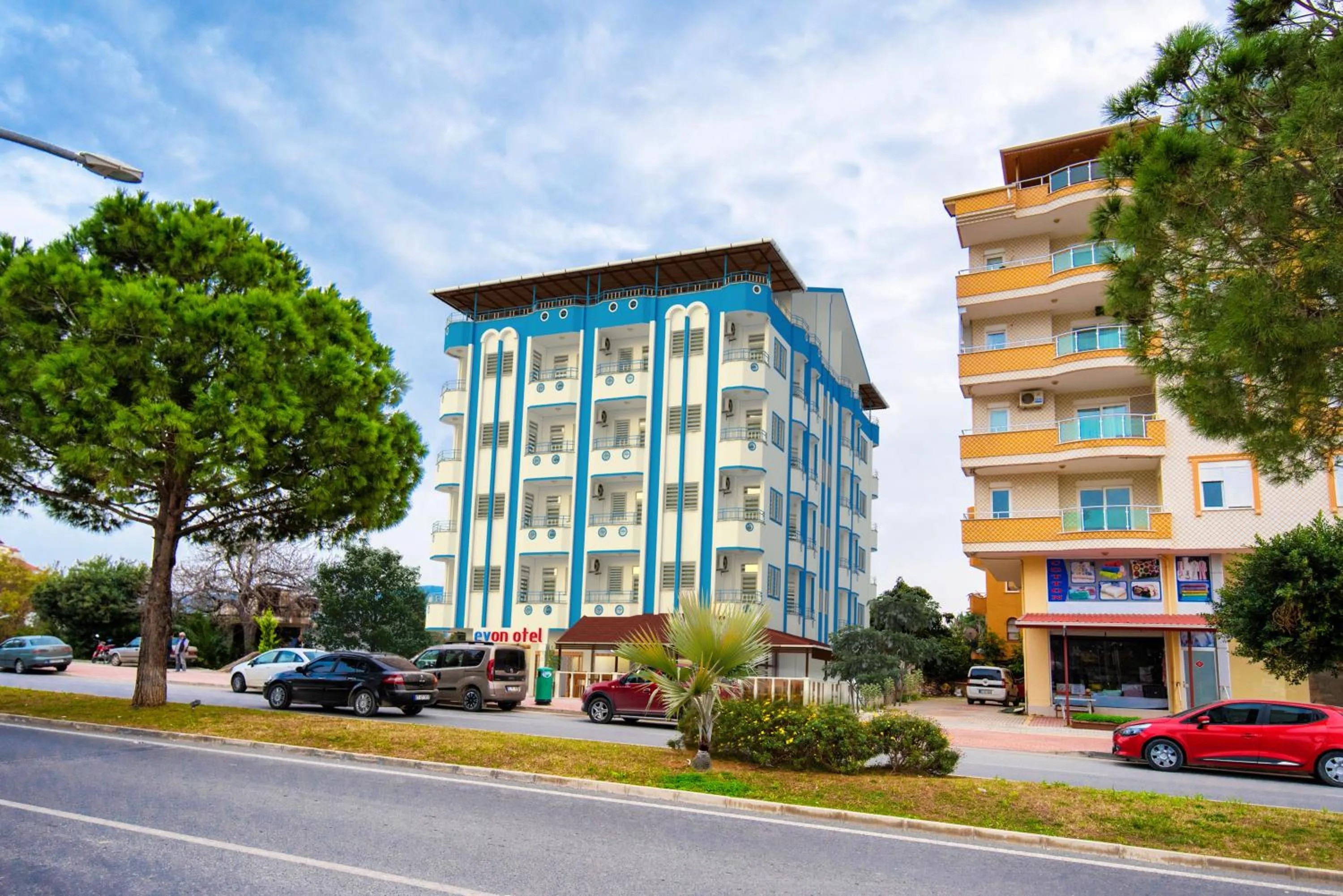 Property building in Evon Otel