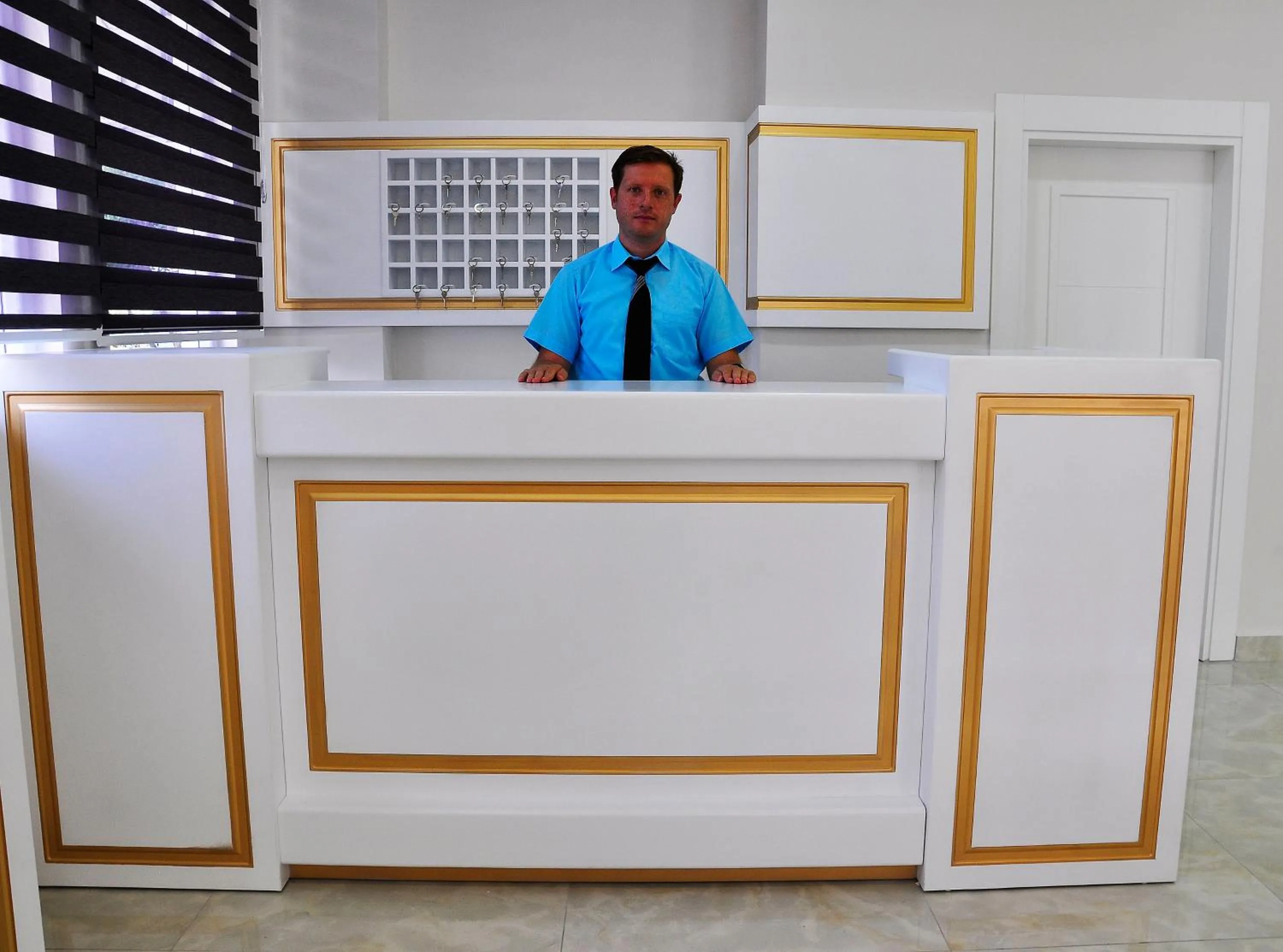 Lobby or reception in Evon Otel