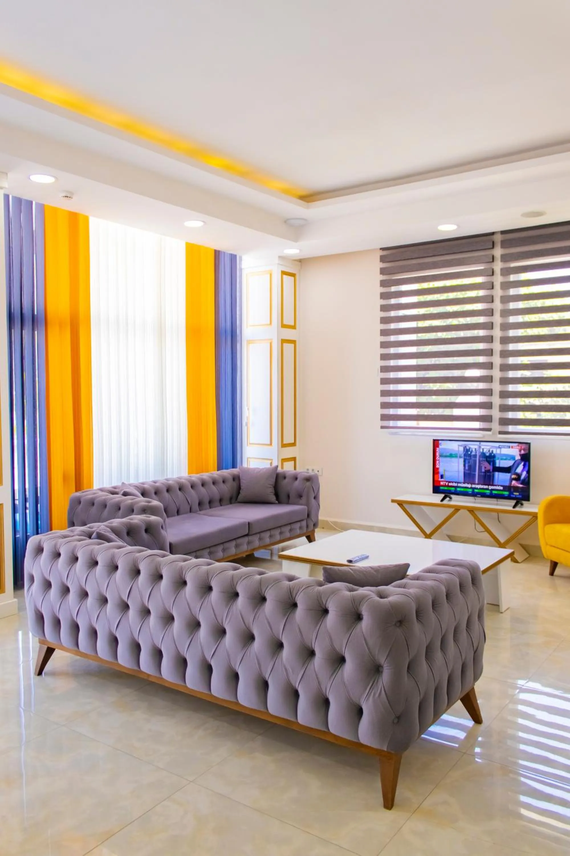 Lobby or reception in Evon Otel