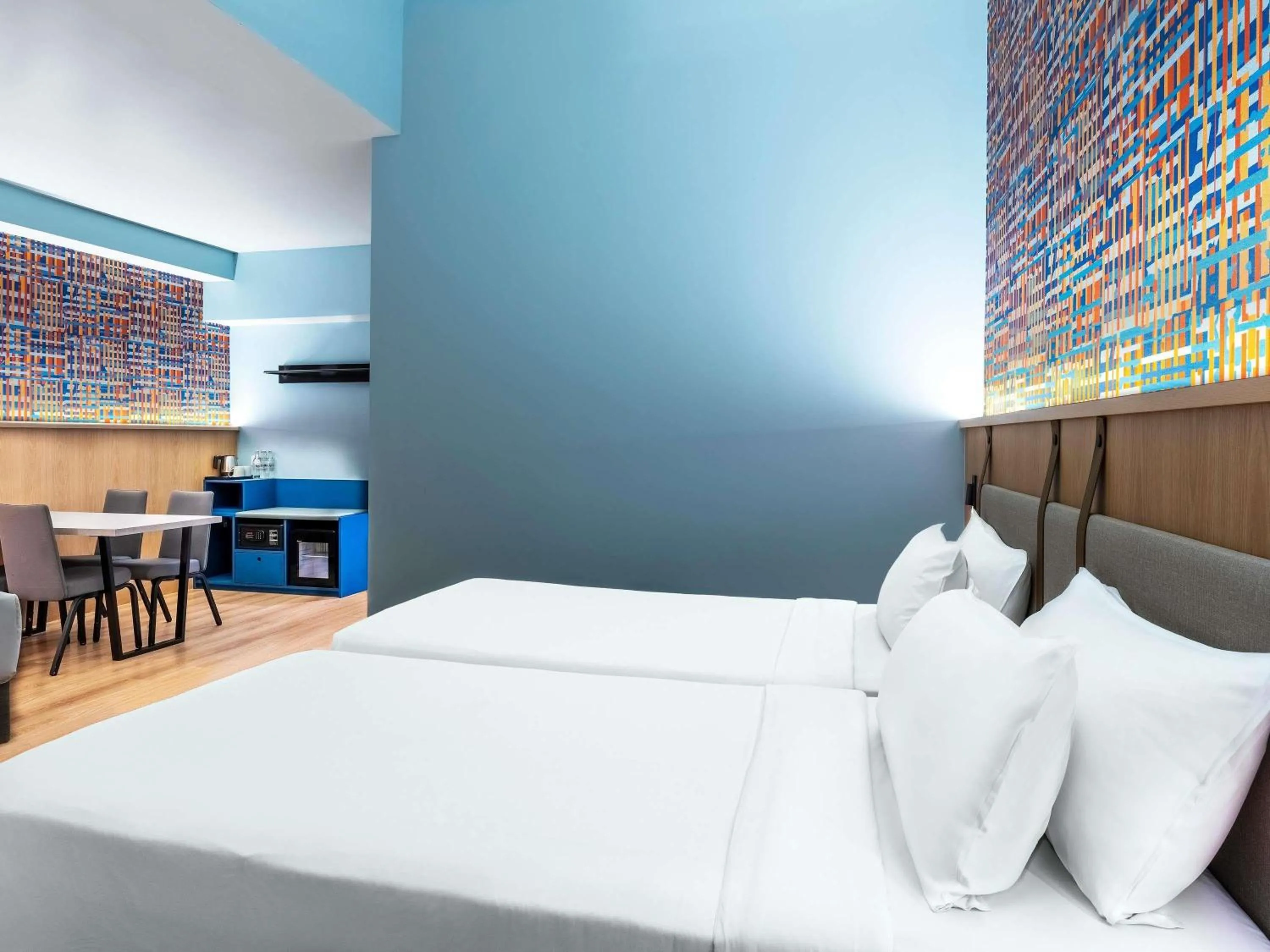 Bedroom, Bed in ibis Styles Kuala Lumpur Bukit Bintang