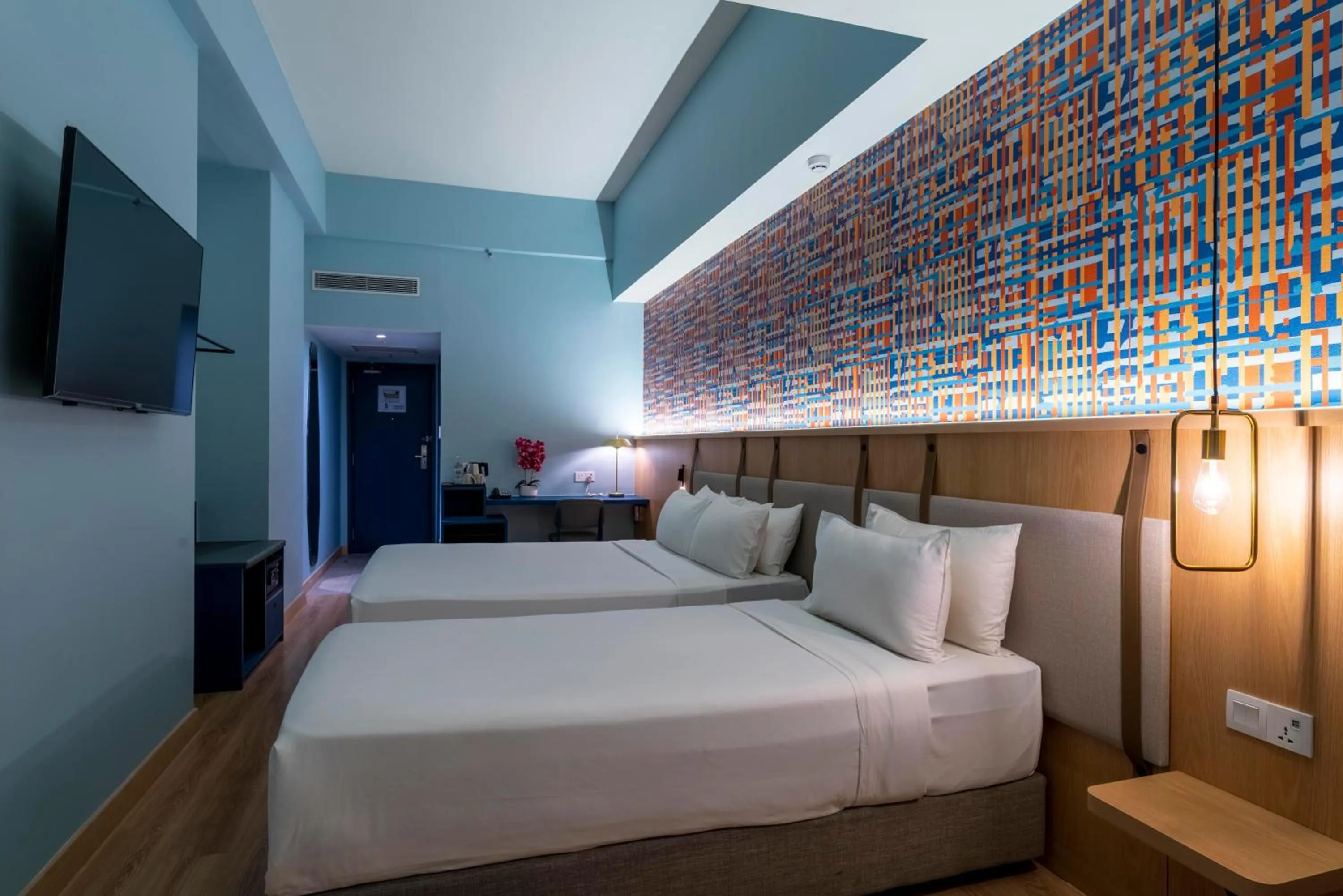 Bedroom, Bed in ibis Styles Kuala Lumpur Bukit Bintang