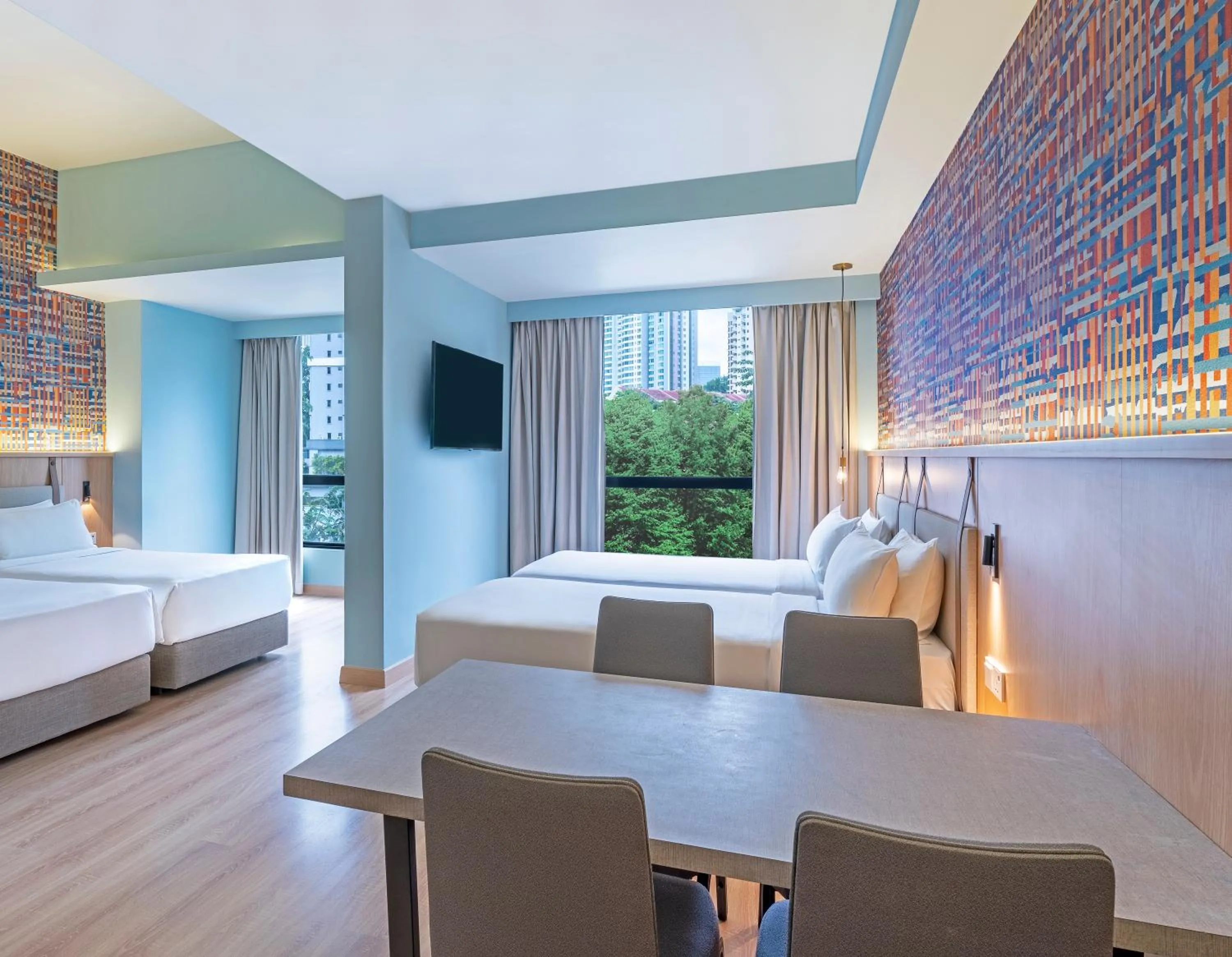 Bed in ibis Styles Kuala Lumpur Bukit Bintang