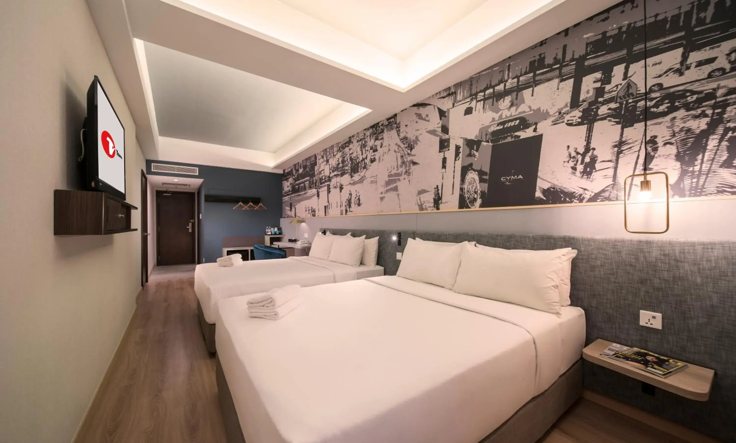 Deluxe Quadruple Room in ibis Styles Kuala Lumpur Bukit Bintang Deluxe Quadruple Room in ibis Styles Kuala Lumpur Bukit Bintang