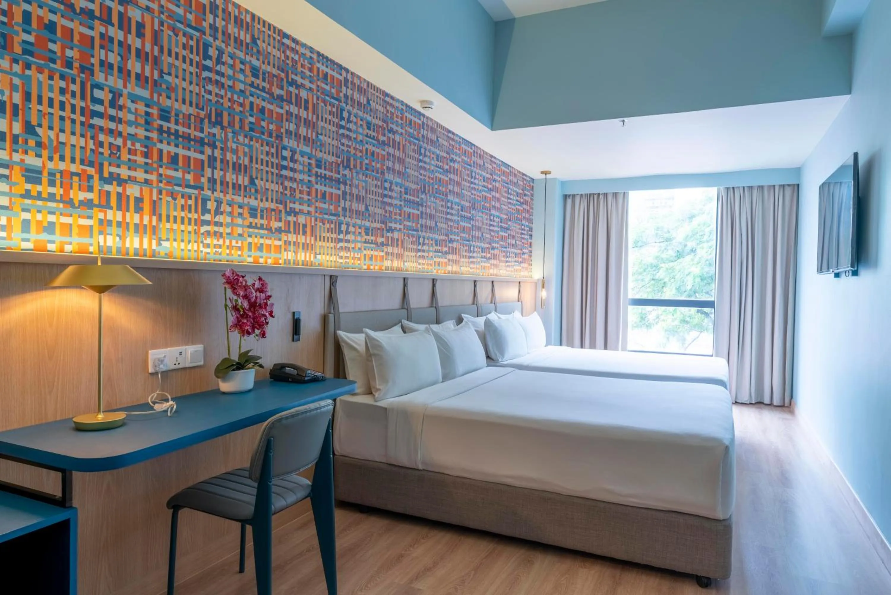 Bed in ibis Styles Kuala Lumpur Bukit Bintang