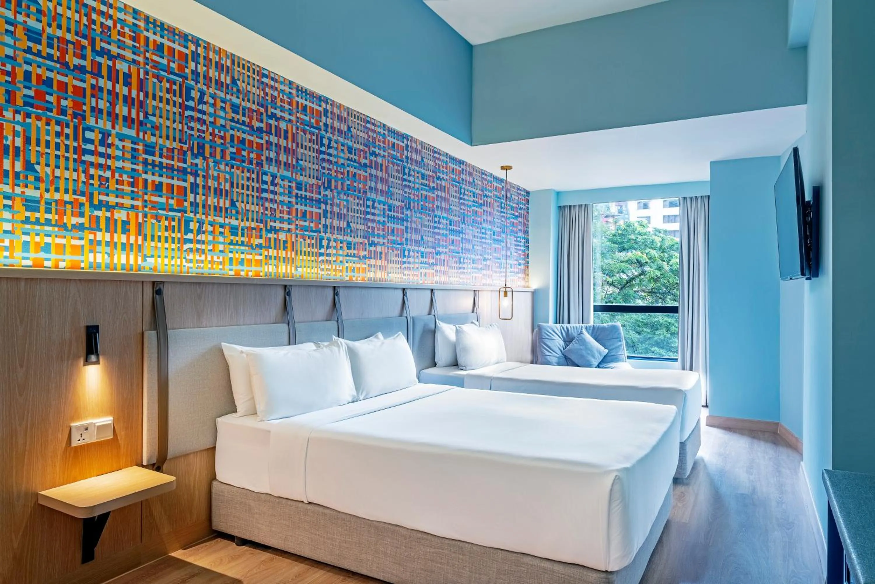 Bed in ibis Styles Kuala Lumpur Bukit Bintang