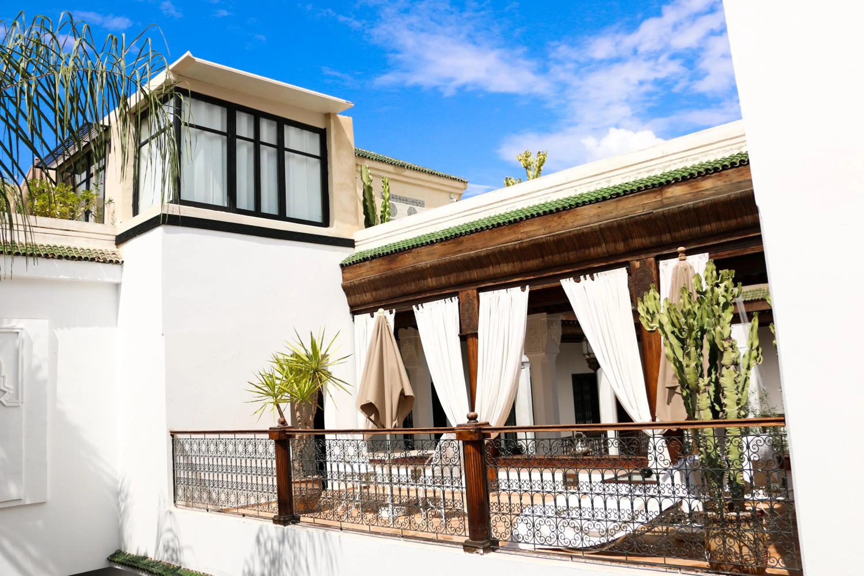 Patio in Riad Bellamane Marrakech