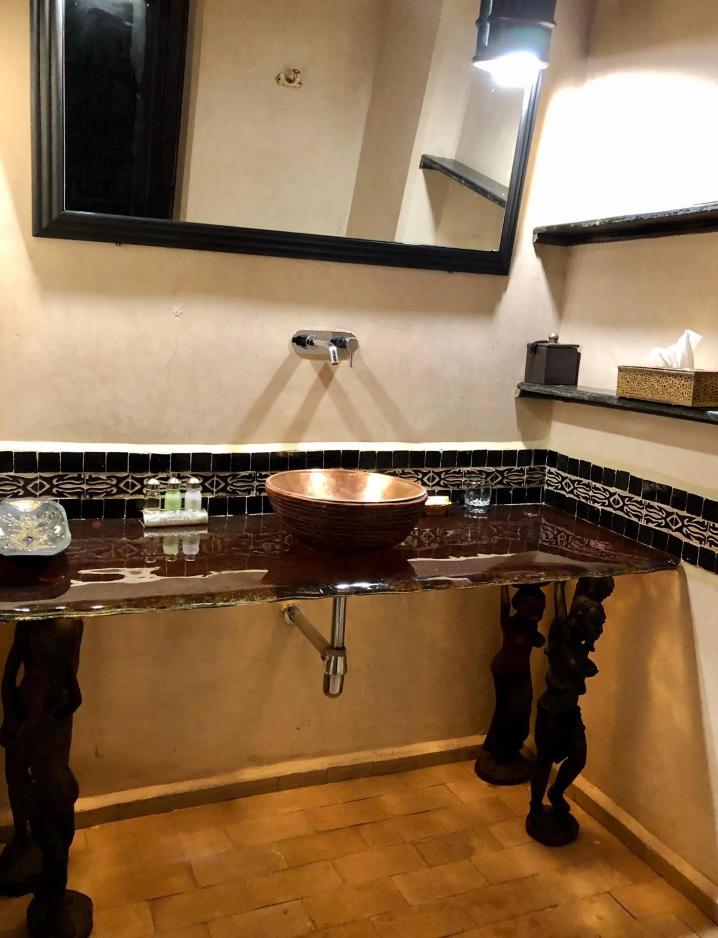 Bathroom in Riad Bellamane Marrakech