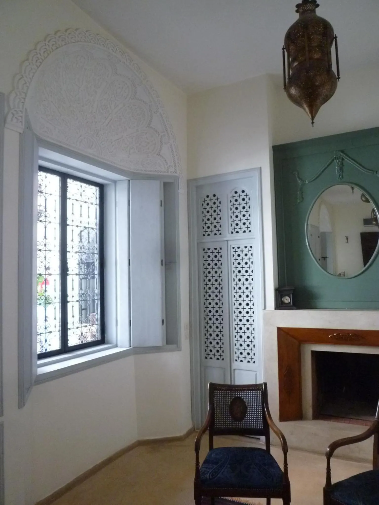 Living room in Riad Bellamane Marrakech