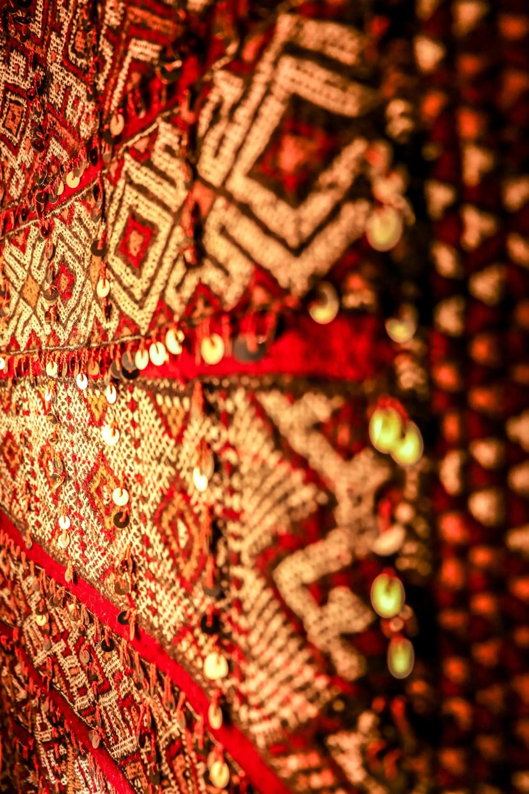 Decorative detail in Riad Bellamane Marrakech