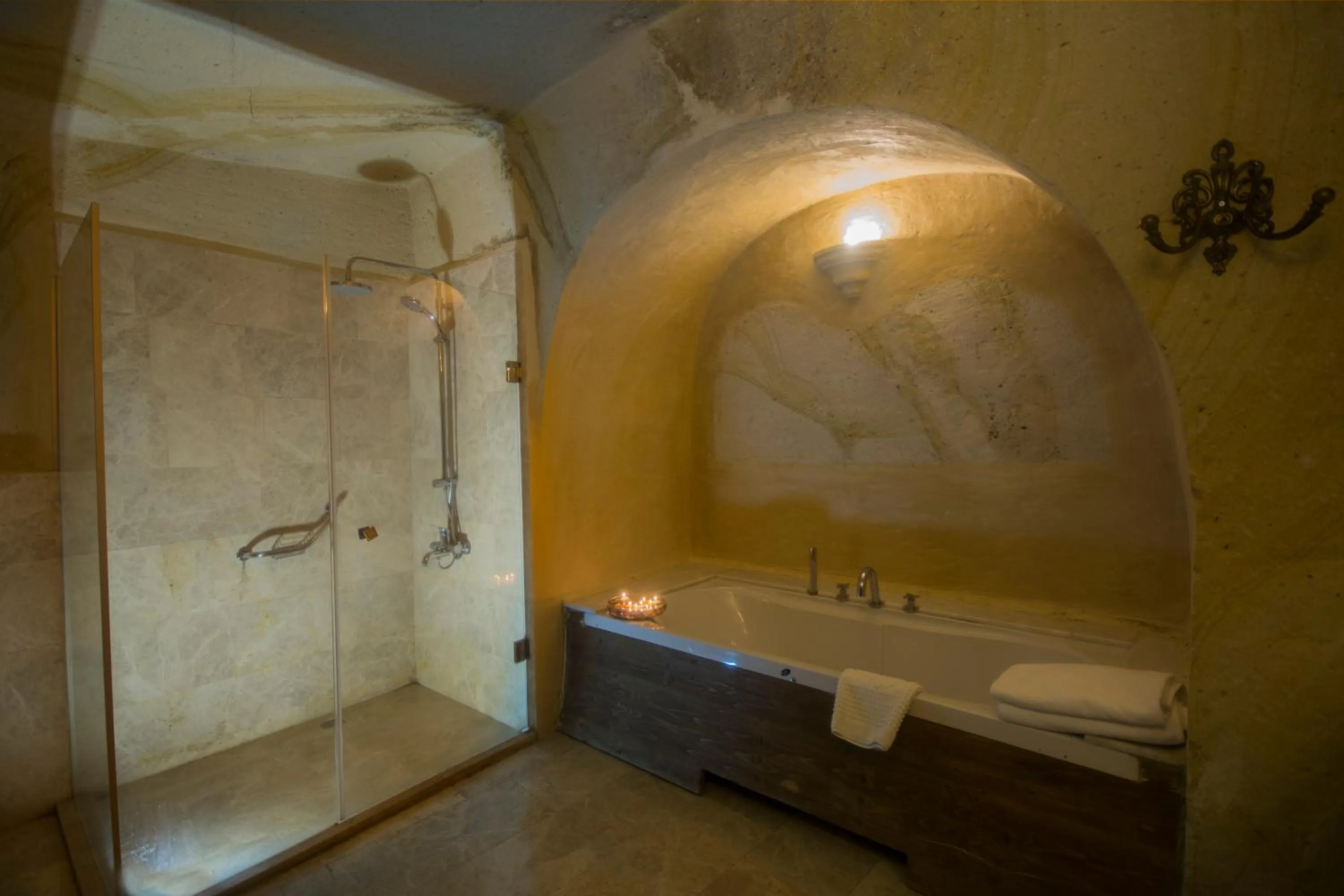 Bathroom in Fresco Cave Suites Cappadocia
