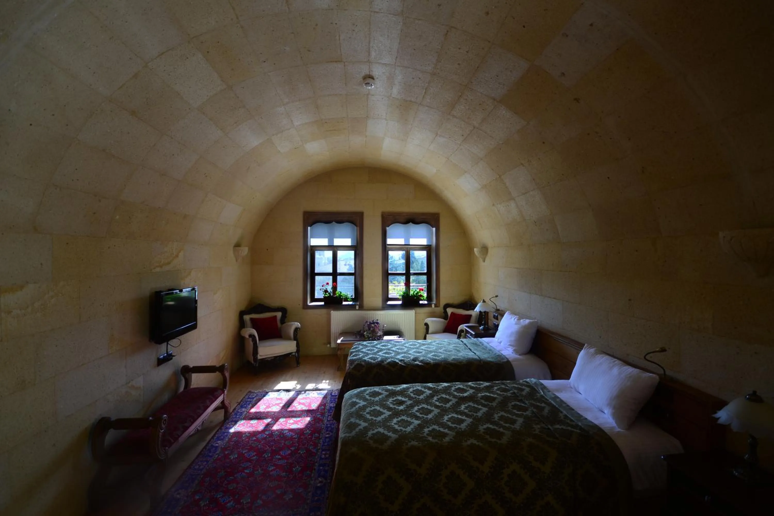 Photo of the whole room, Bed in Fresco Cave Suites Cappadocia