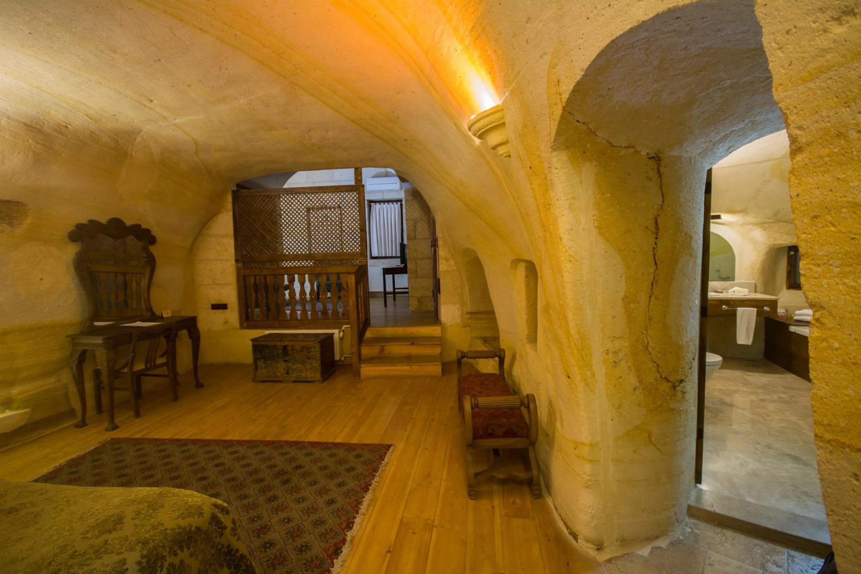Photo of the whole room, Bed in Fresco Cave Suites Cappadocia