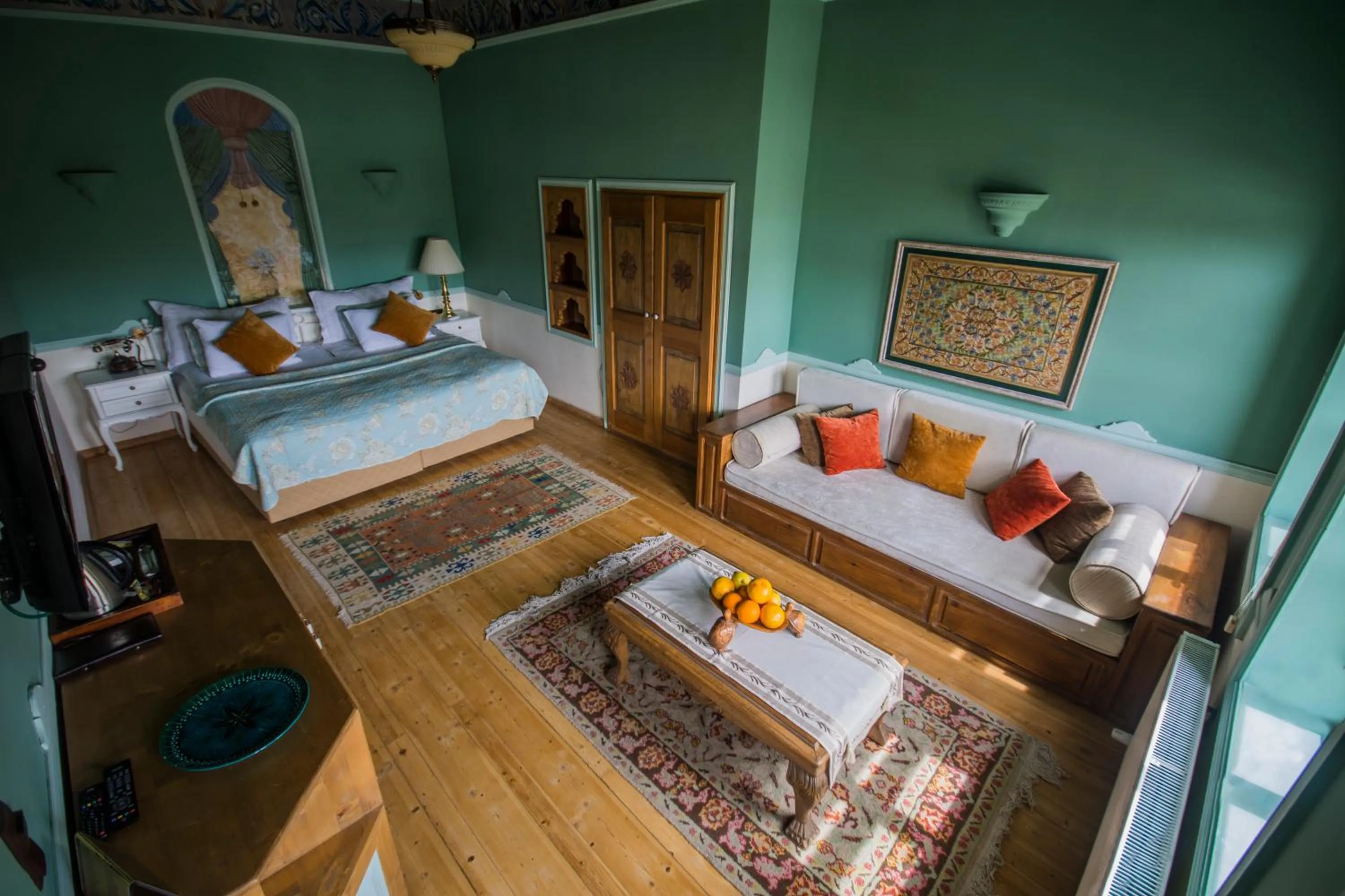 Photo of the whole room, Bed in Fresco Cave Suites Cappadocia
