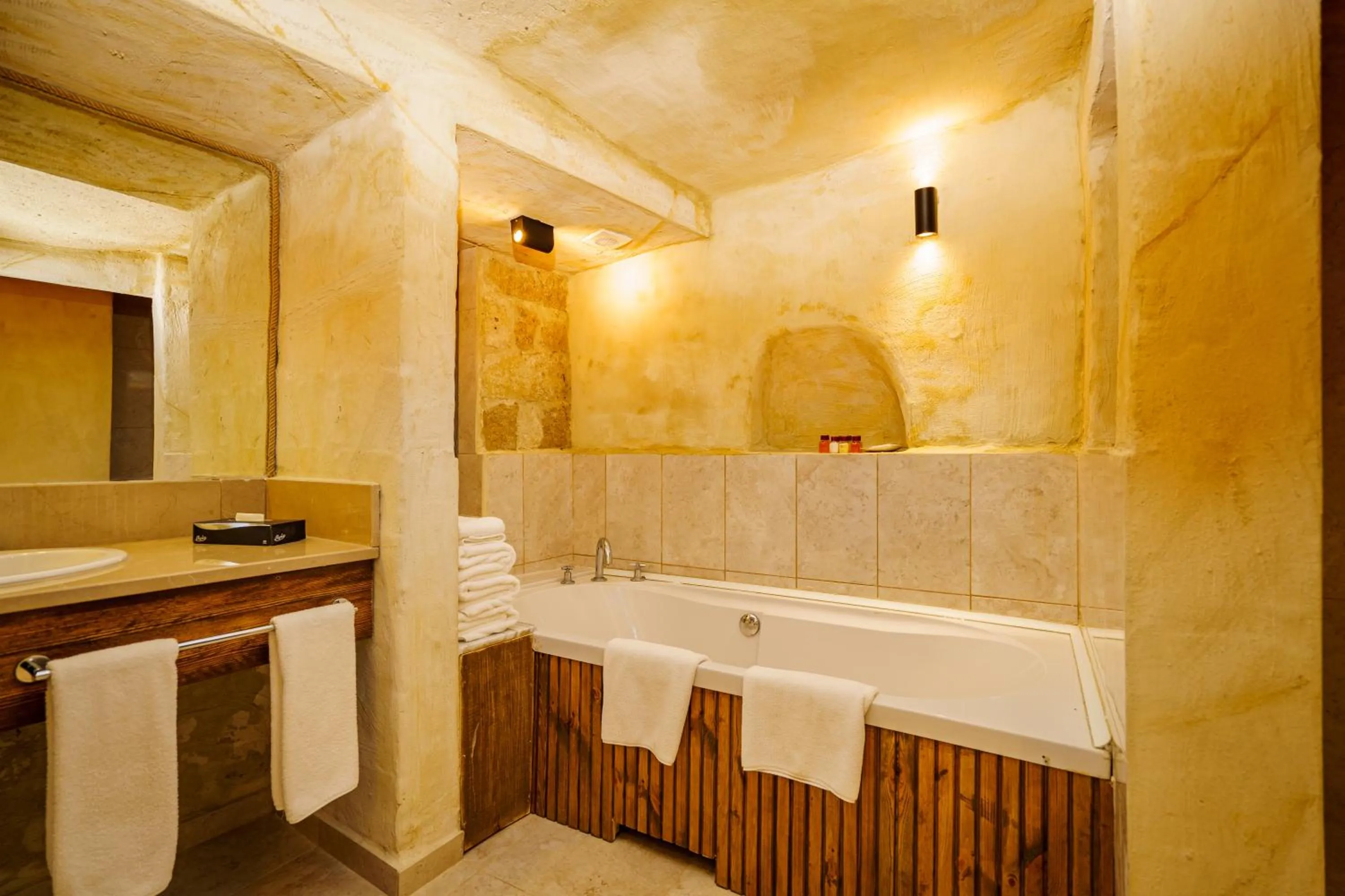 Bathroom in Fresco Cave Suites Cappadocia