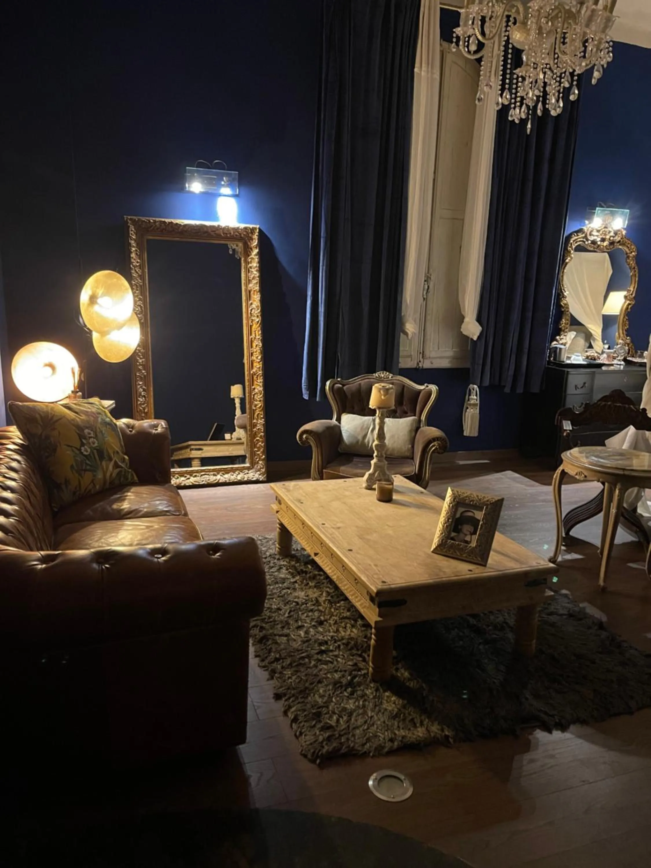 Seating area in Les Chambres de Amelie B&B