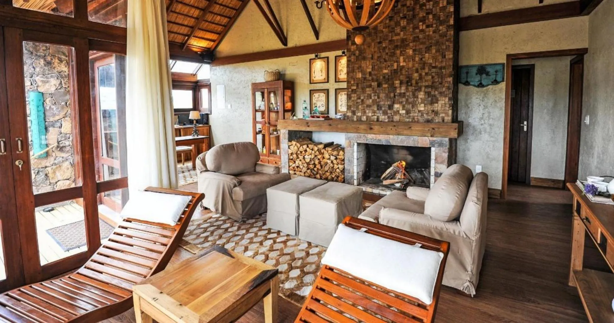 Living room in Parador Cambará do Sul