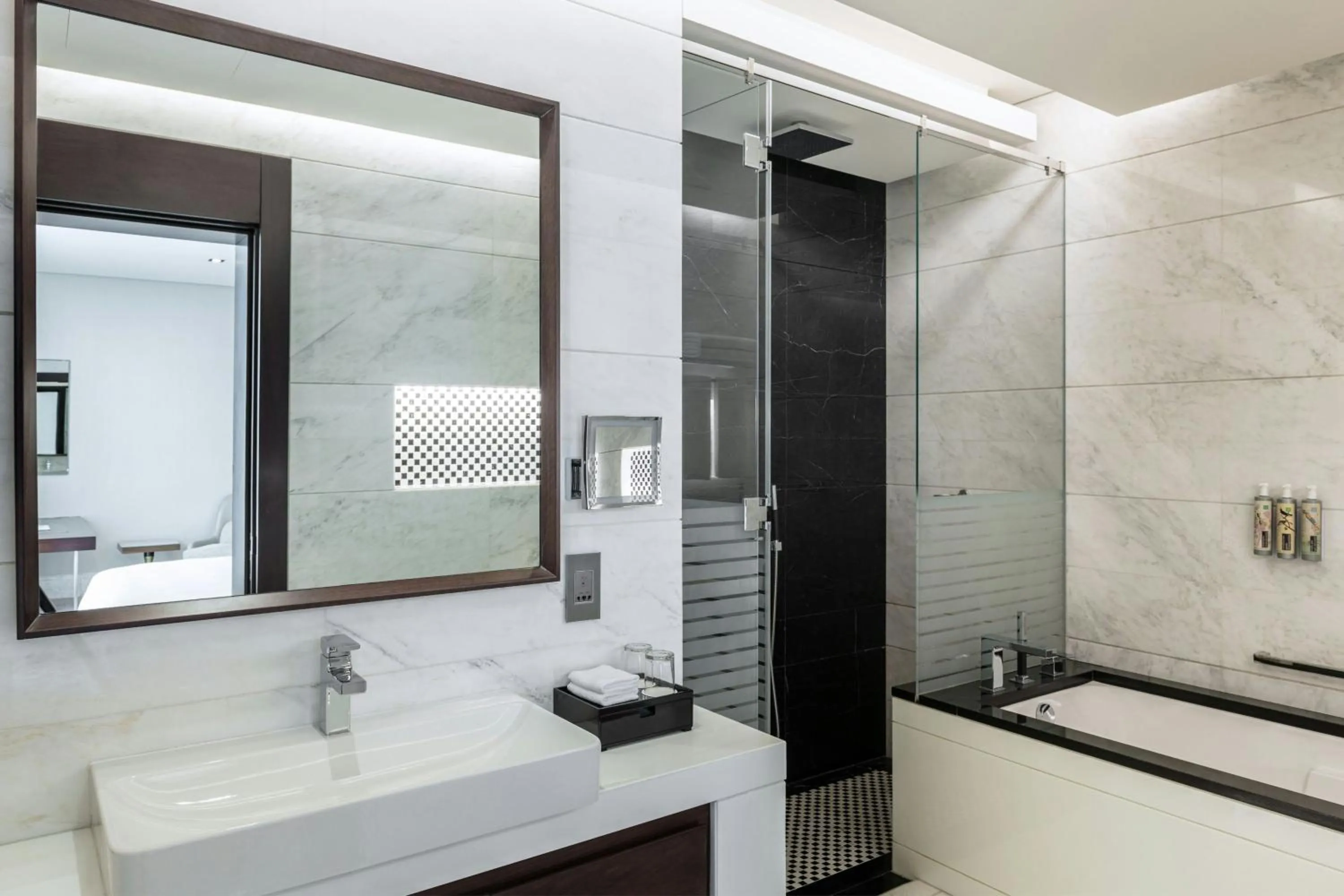 Bathroom in Renaissance Business Bay Hotel, Dubai