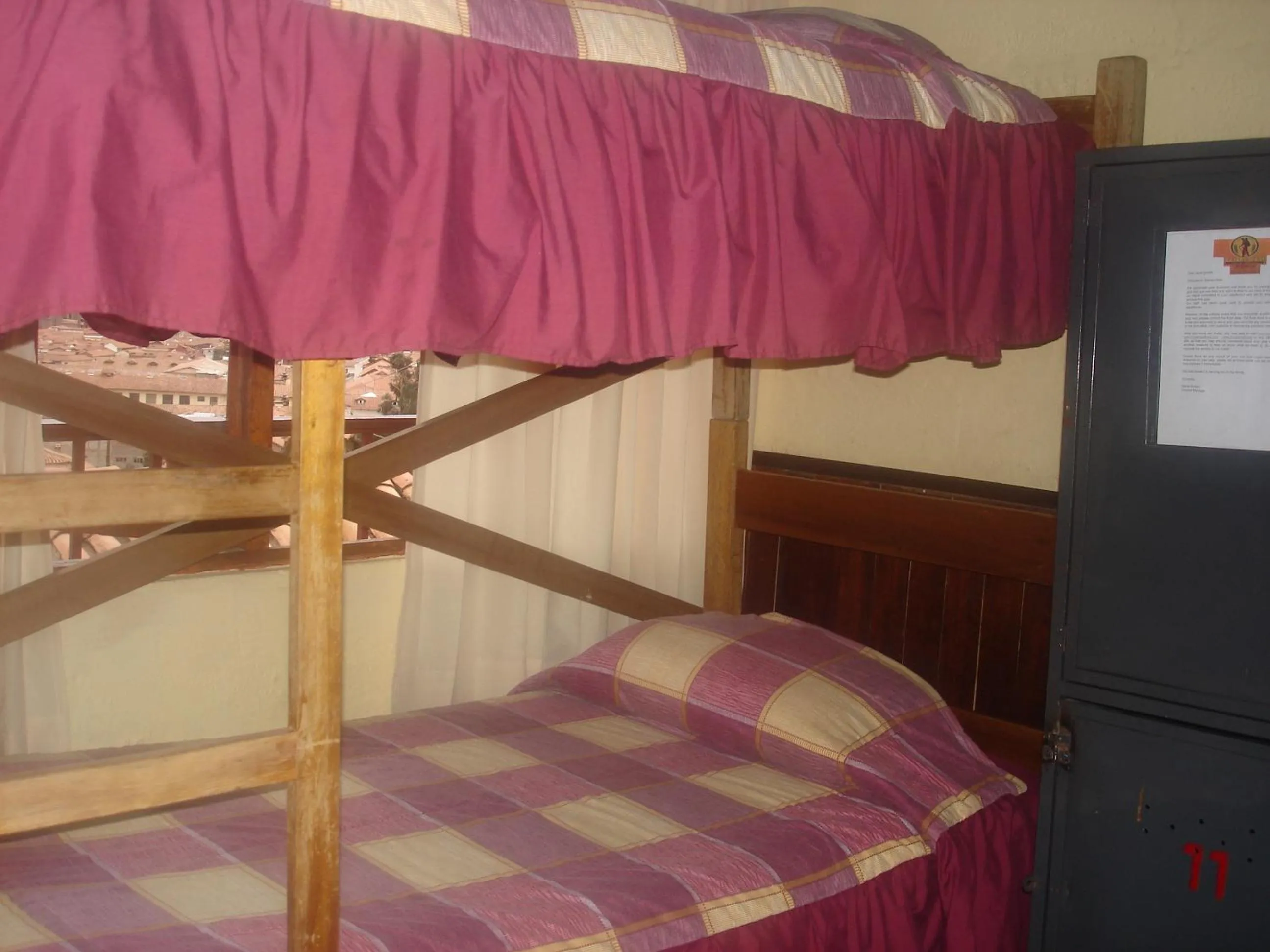 Bed in Samay Wasi Hostel