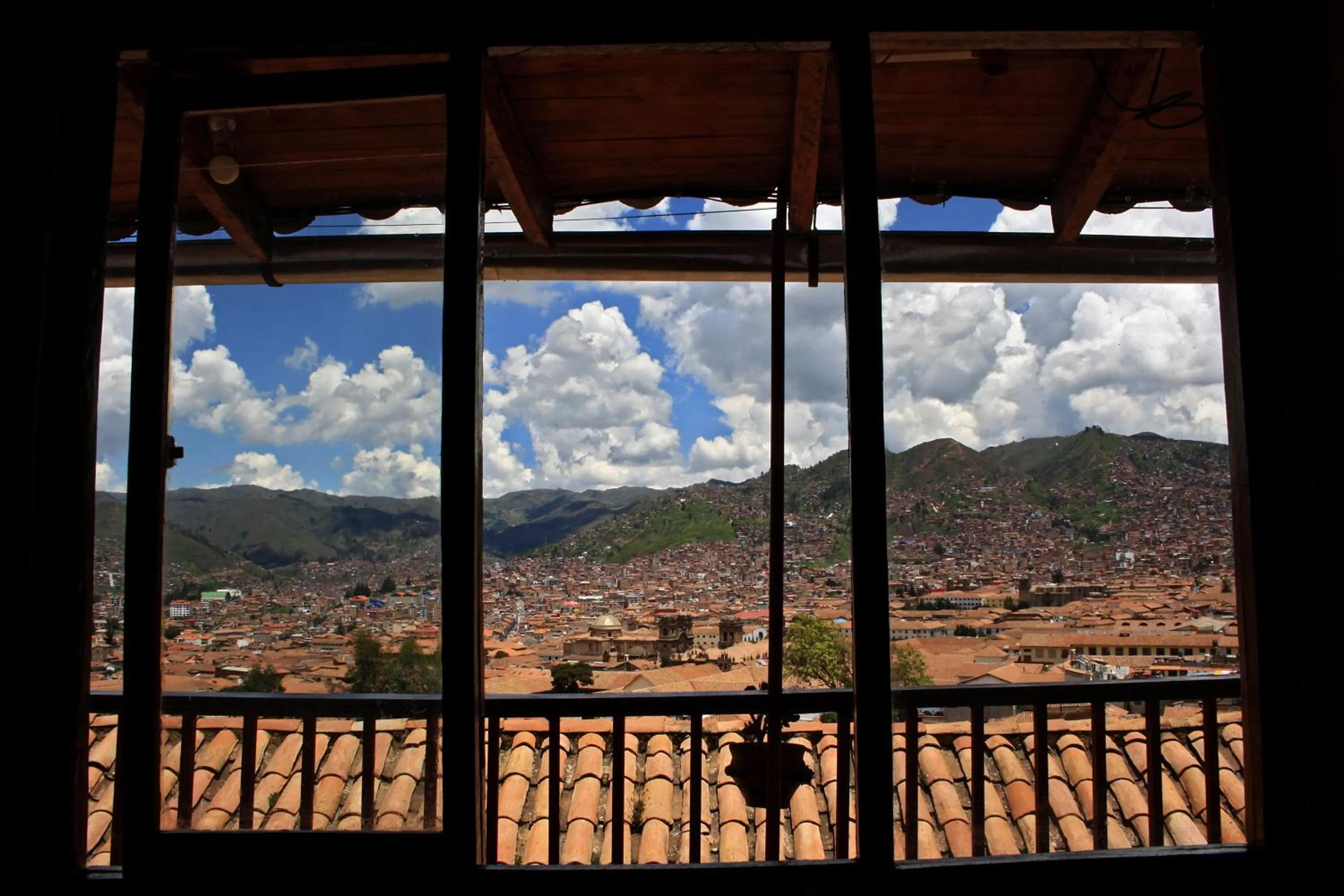 City view in Samay Wasi Hostel