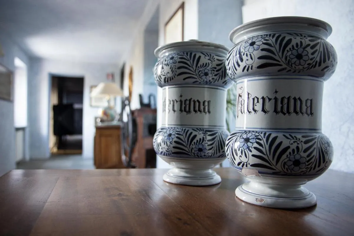 Decorative detail in Tenuta La Cascinetta