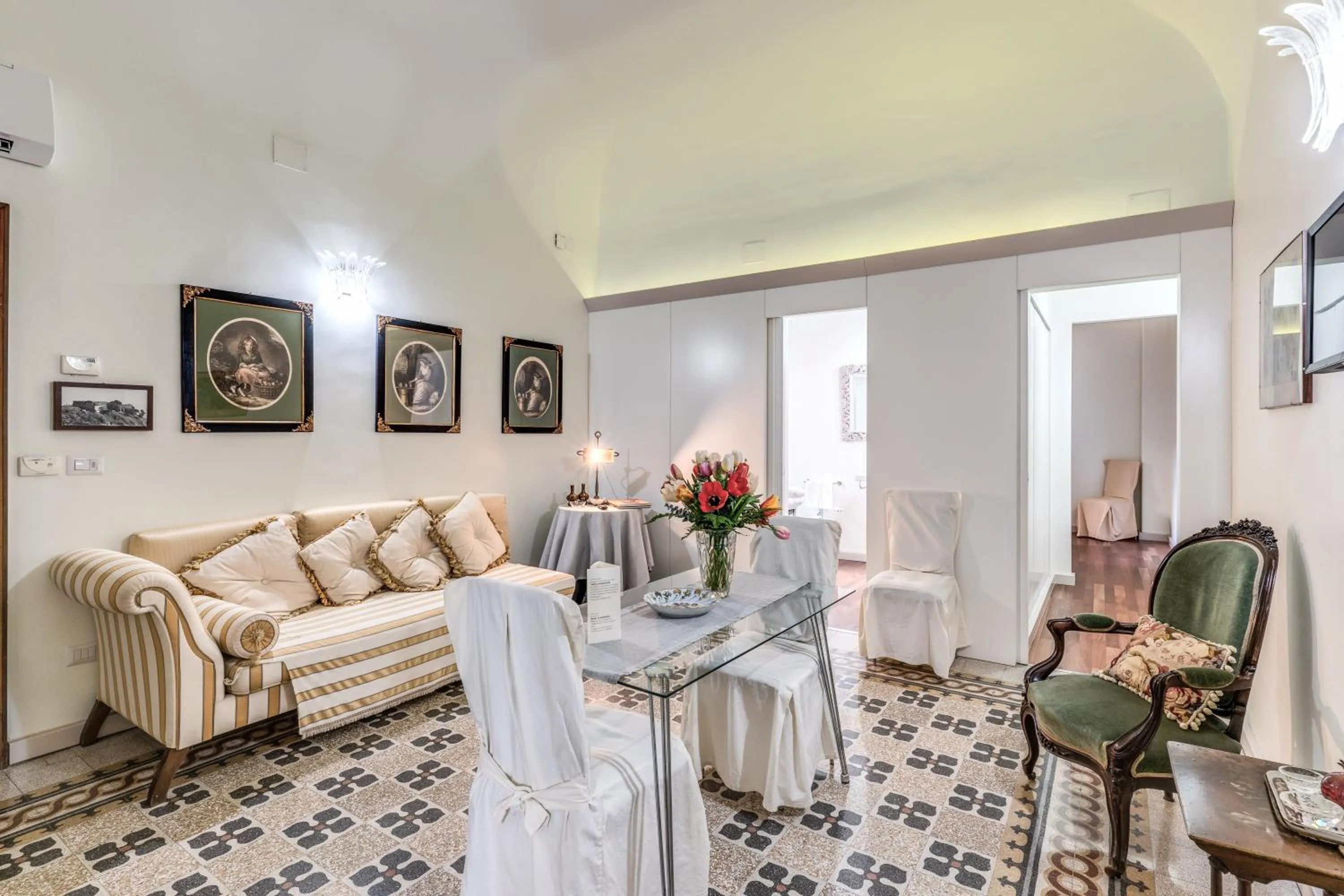 Living room in Hotel La Residenza