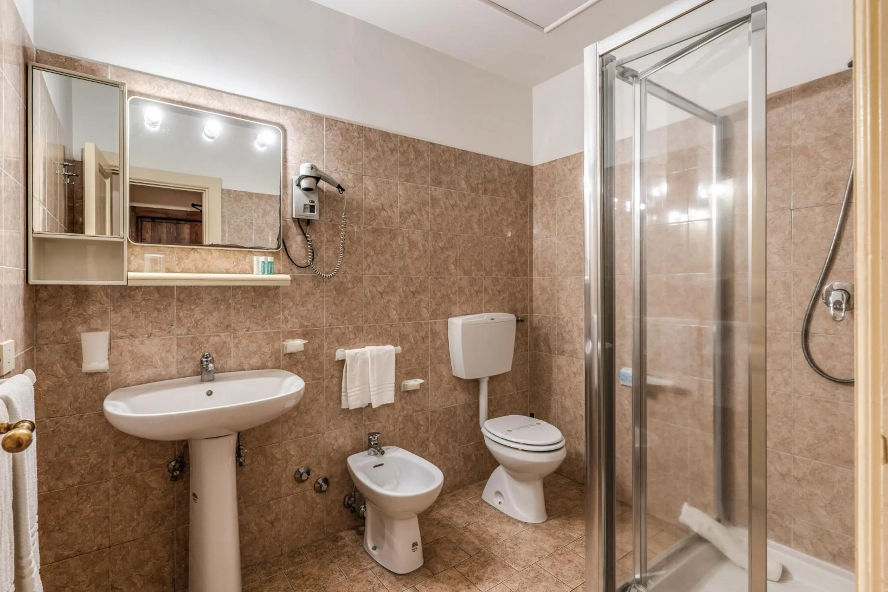 Bathroom in Hotel La Residenza