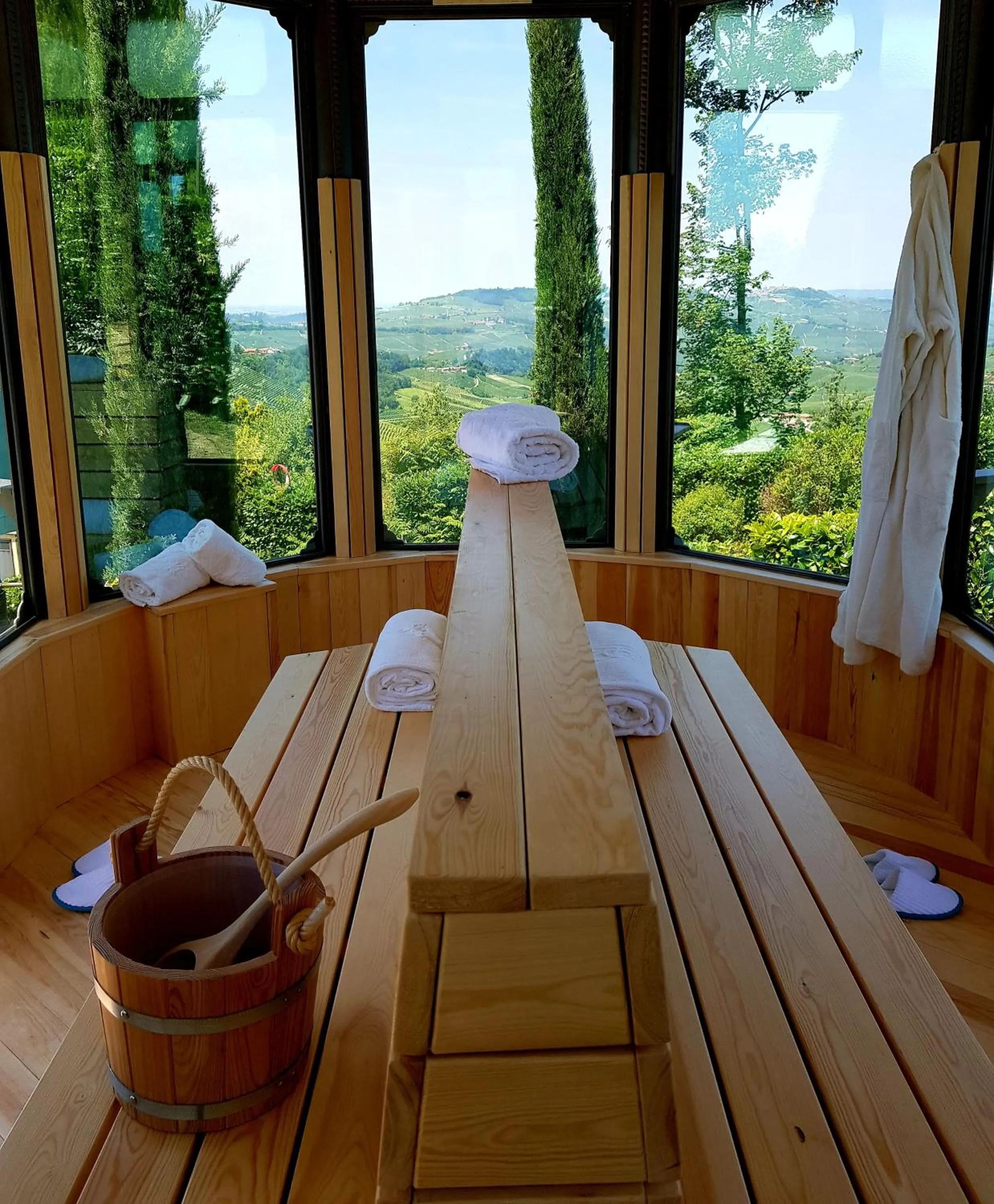 Sauna in La Ribezza Boutique Hotel
