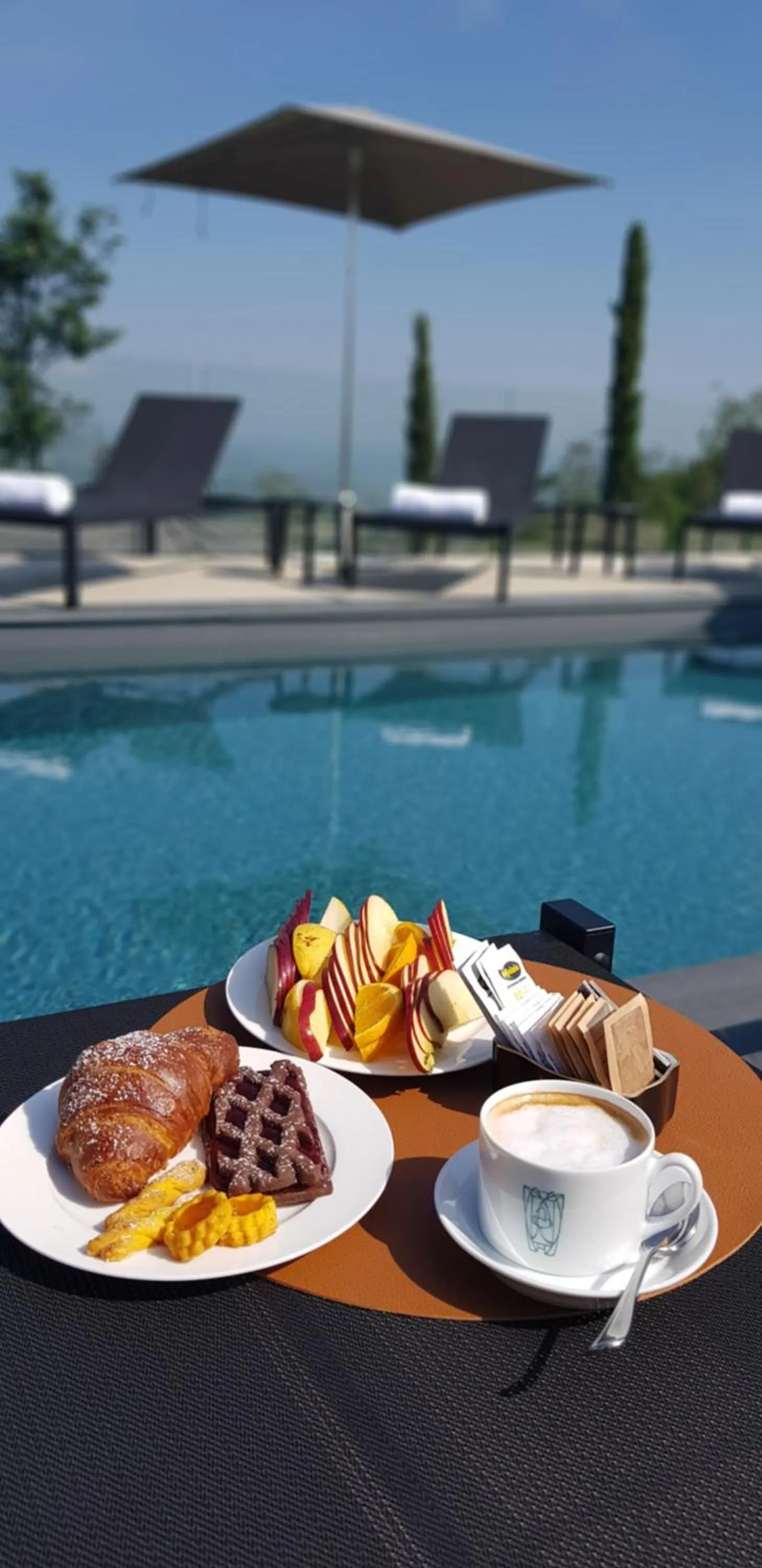 Swimming pool in La Ribezza Boutique Hotel