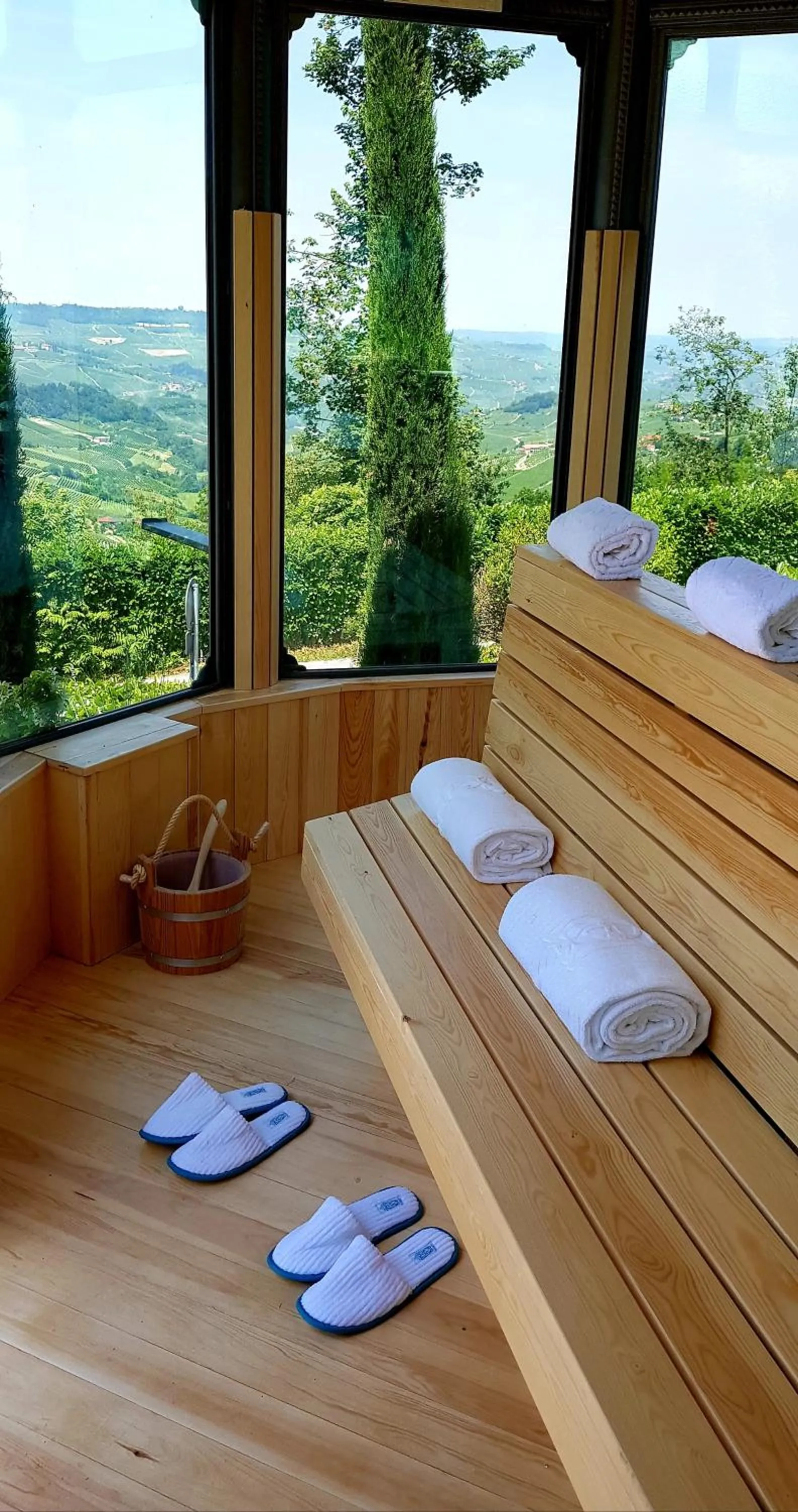 Sauna in La Ribezza Boutique Hotel
