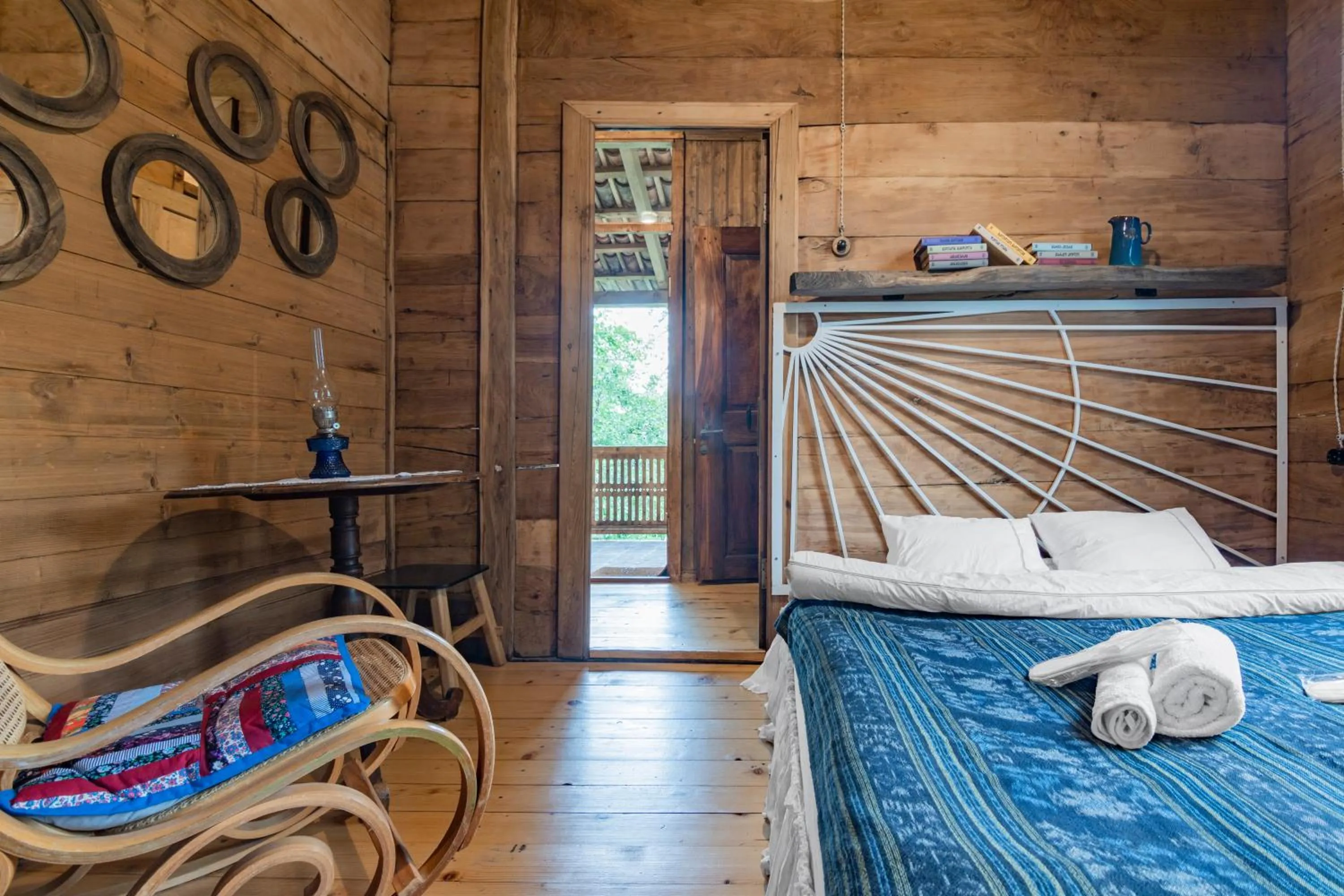 Bed in Menabde Winery