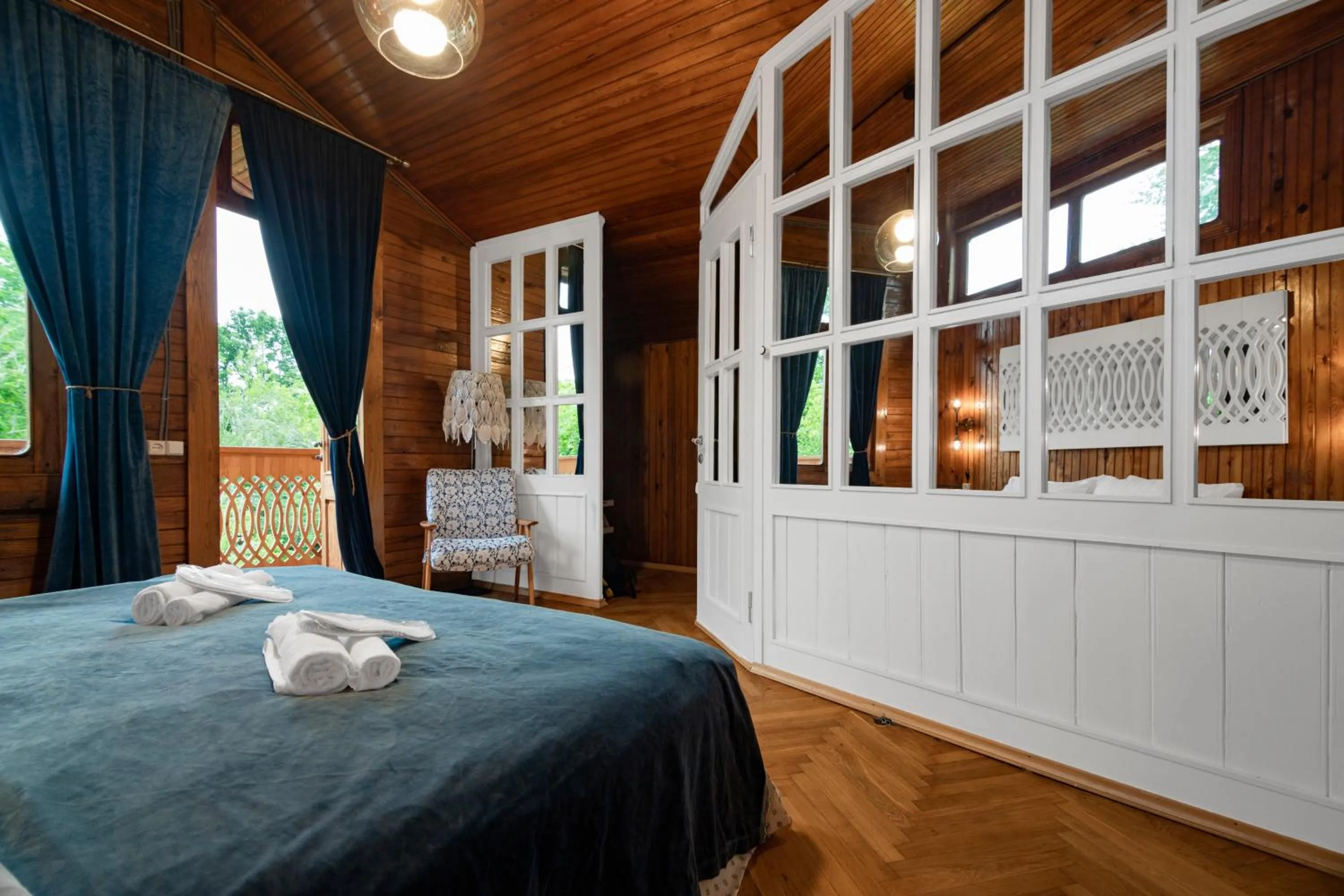 Bed in Menabde Winery