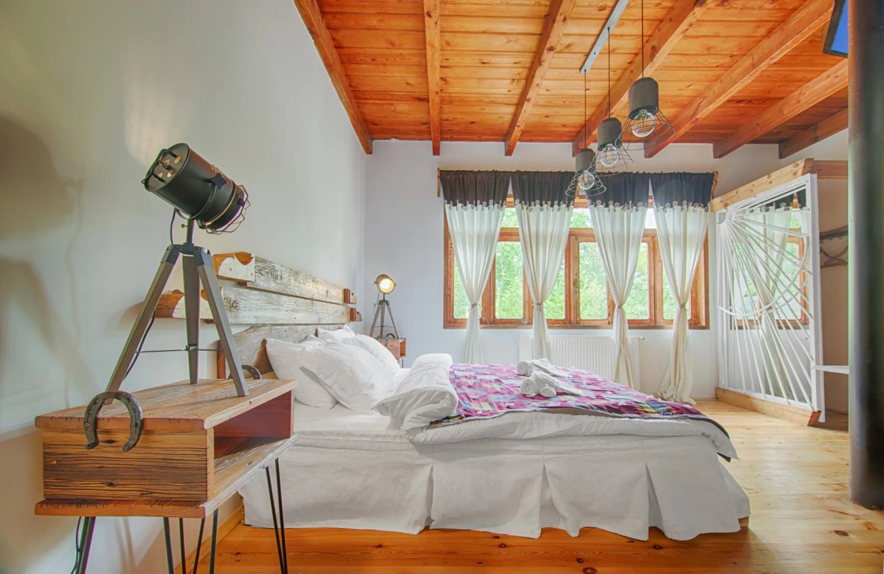 Bed in Menabde Winery