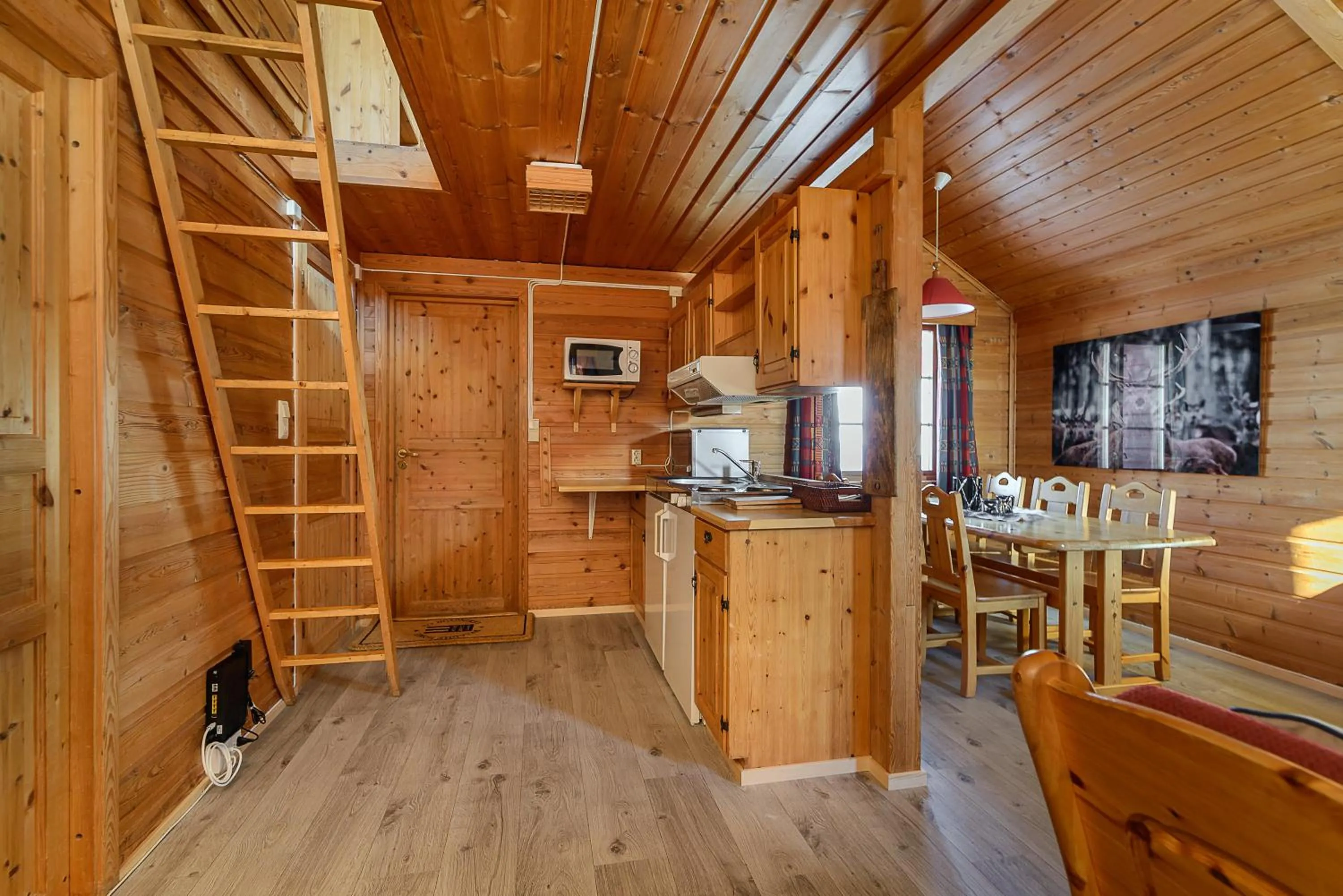 Kitchen or kitchenette in Nordseter Hytter