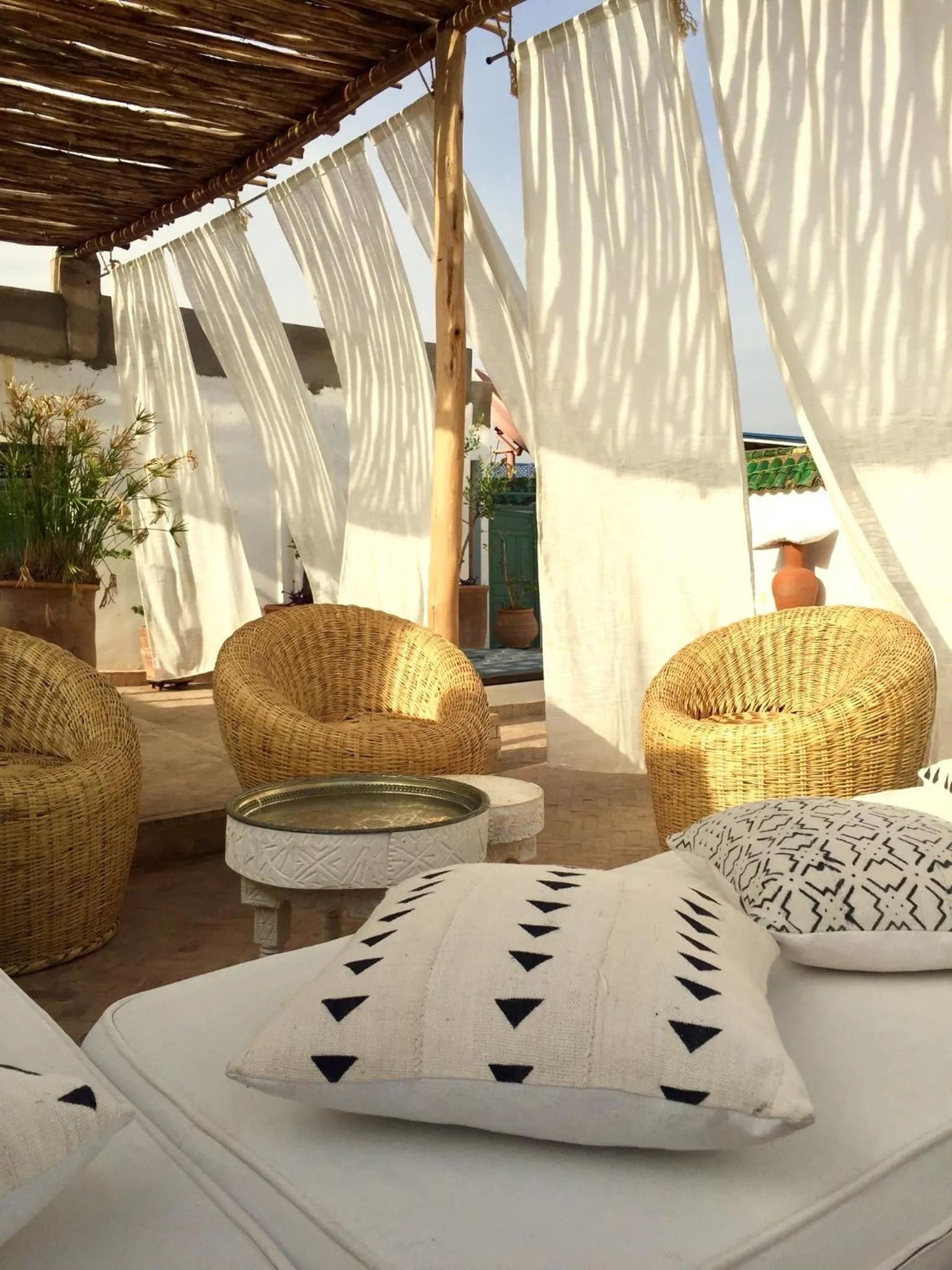 Balcony/Terrace in Riad Safar