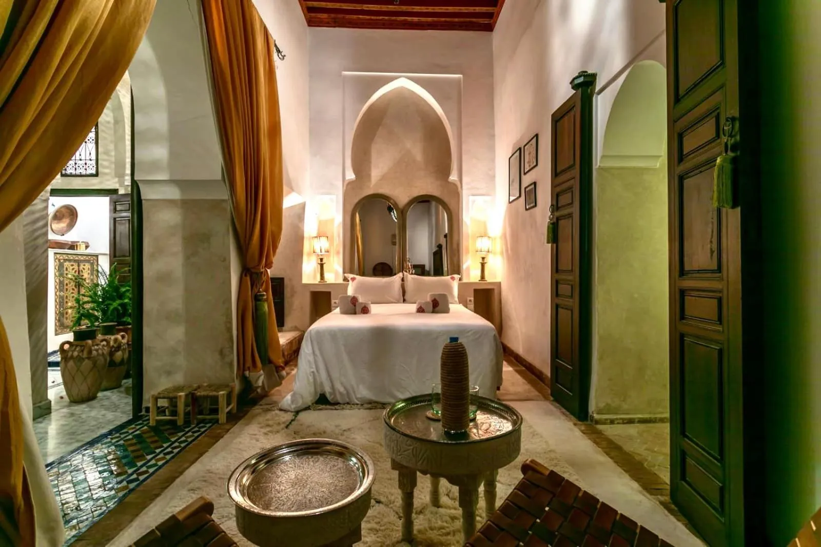 Photo of the whole room, Bed in Riad Safar