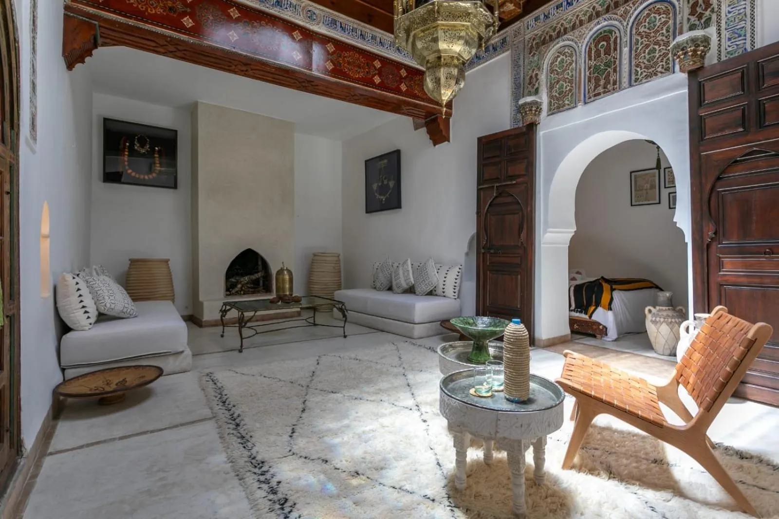 Living room in Riad Safar