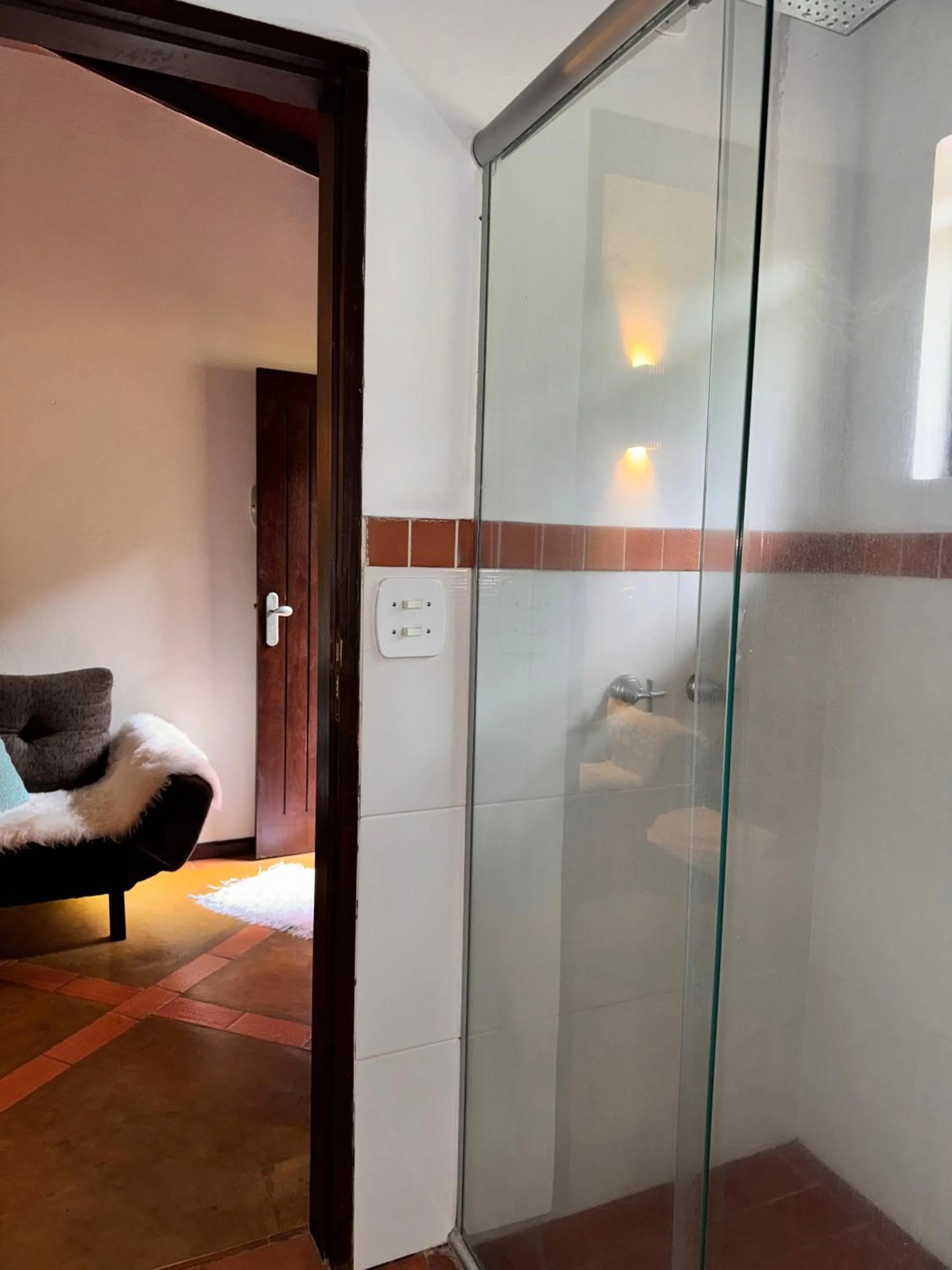 Bathroom in Pousada Jardim das Montanhas