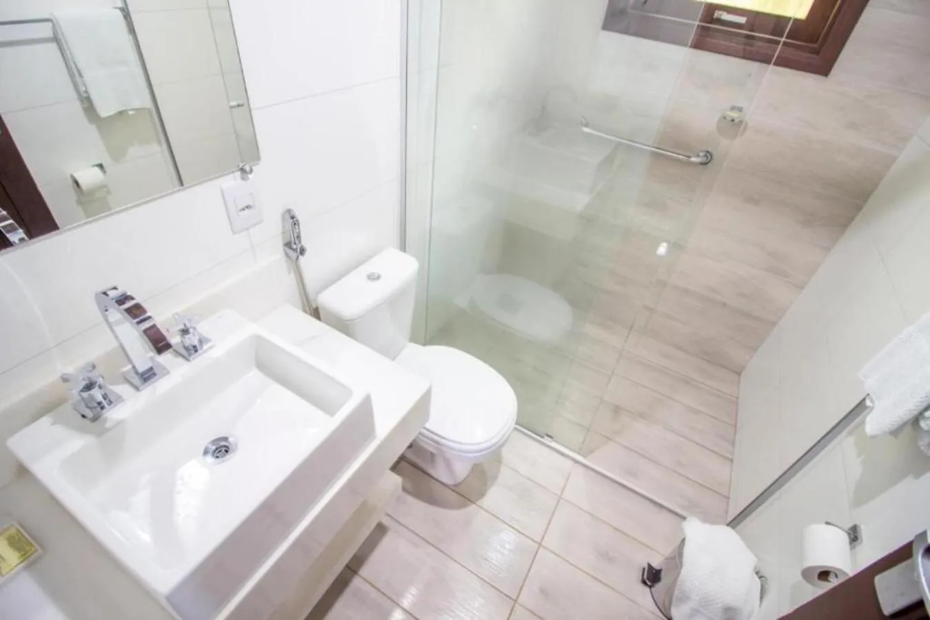 Bathroom in Pousada Jardim das Montanhas