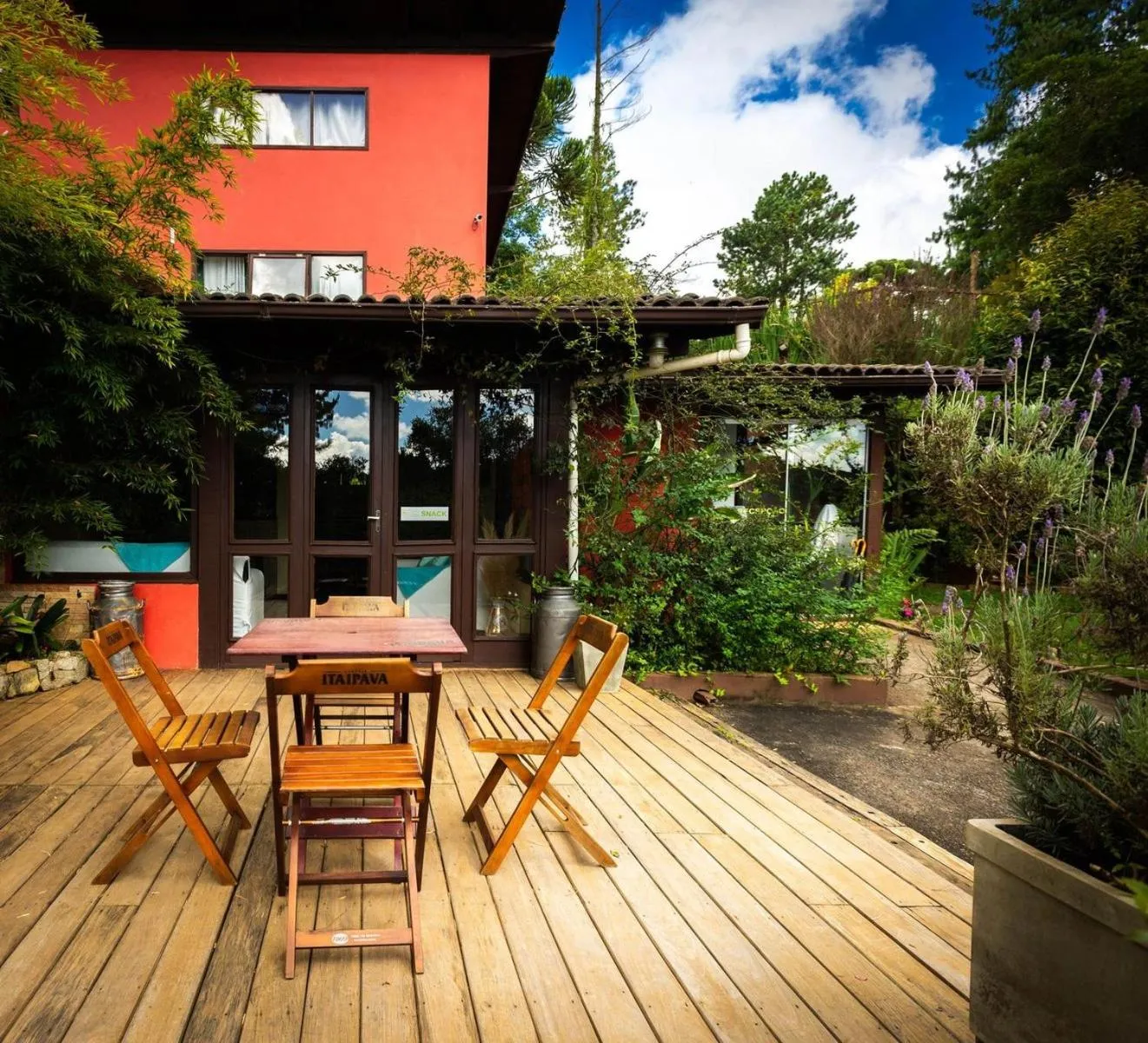 Property building in Pousada Jardim das Montanhas