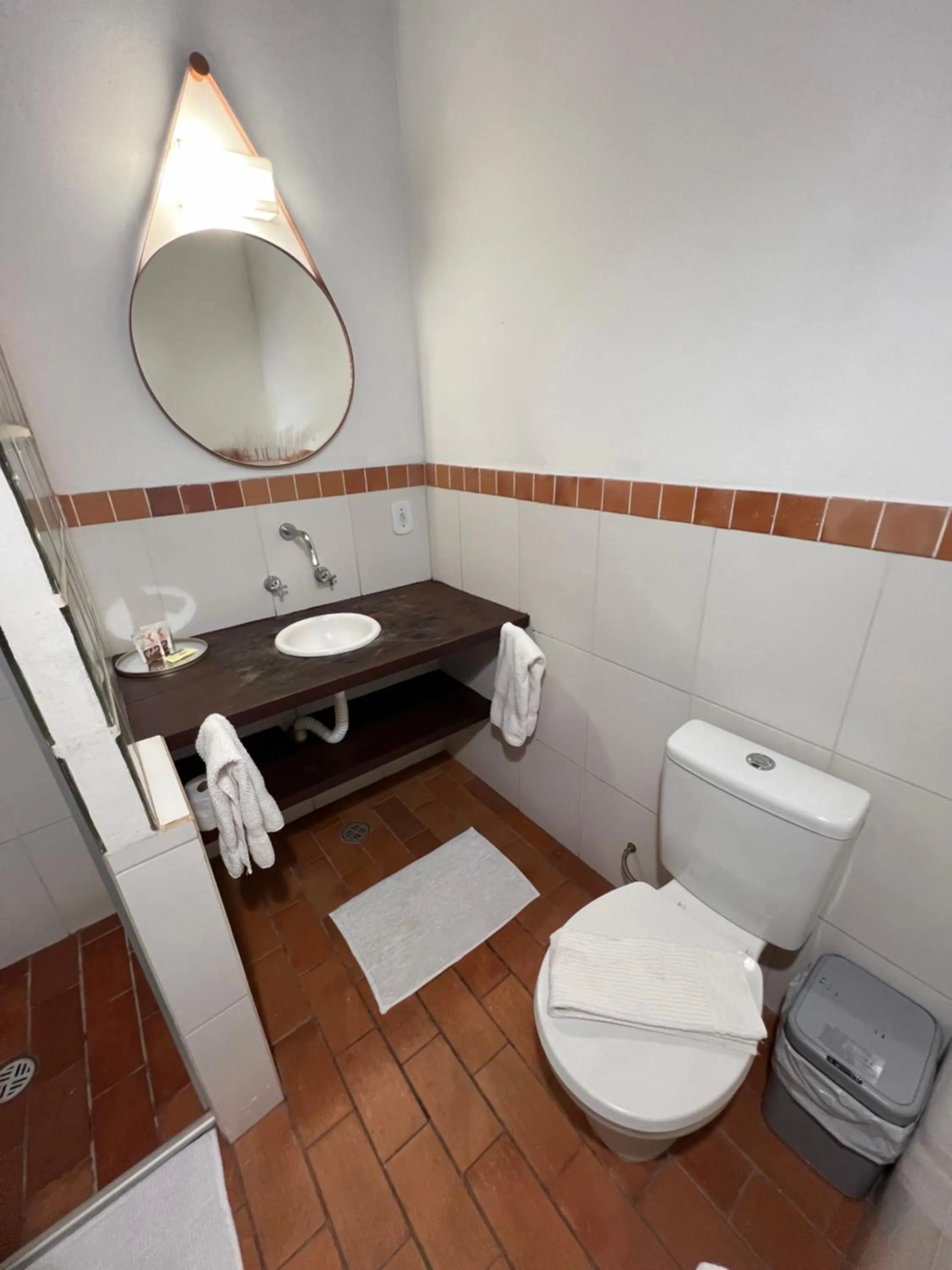 Bathroom in Pousada Jardim das Montanhas