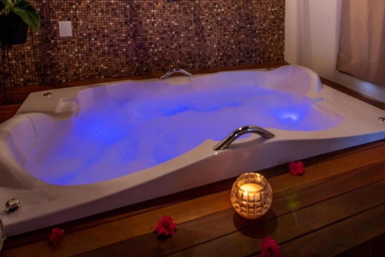 Bath in Pousada Jardim das Montanhas