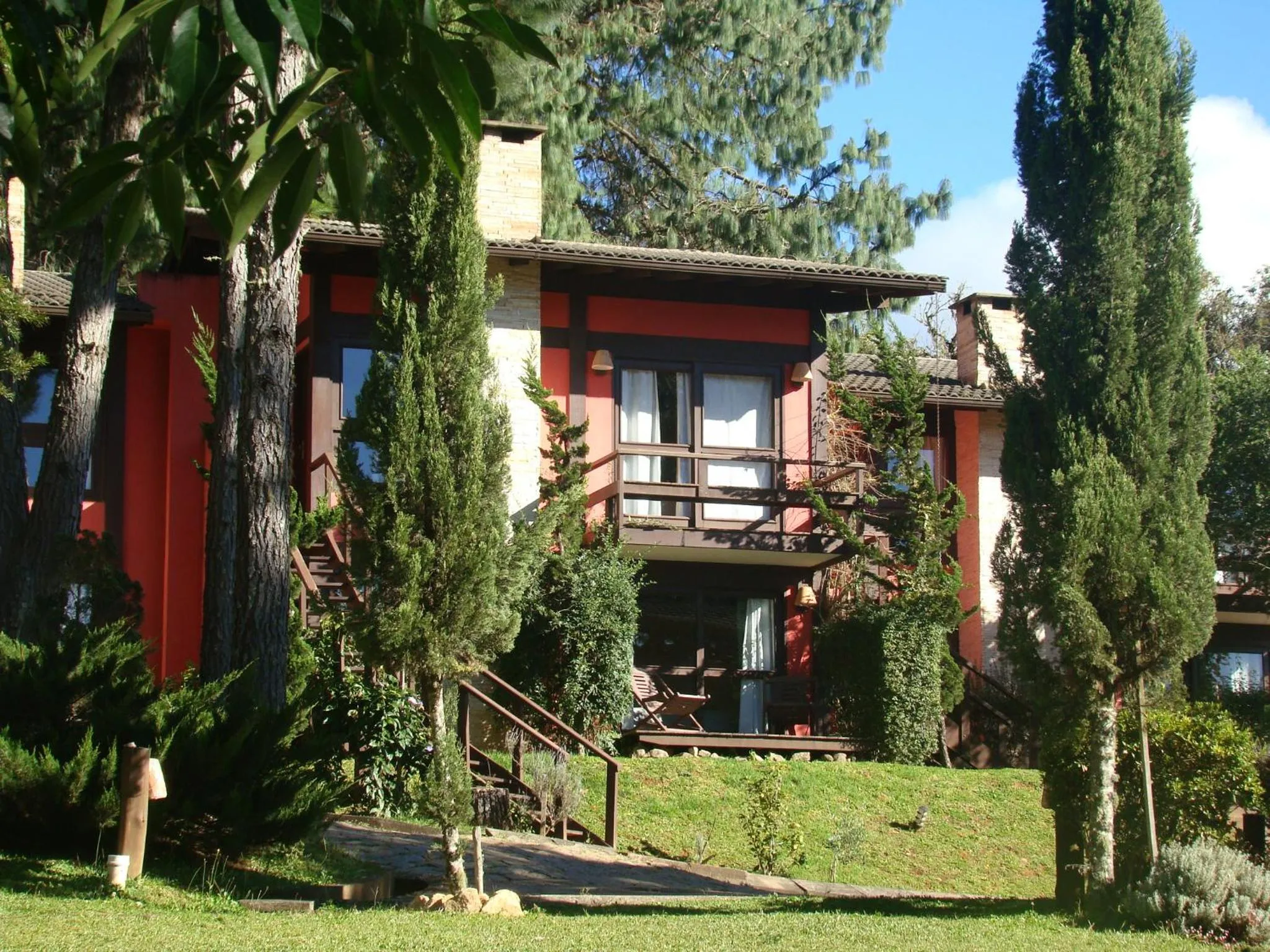 Property building in Pousada Jardim das Montanhas