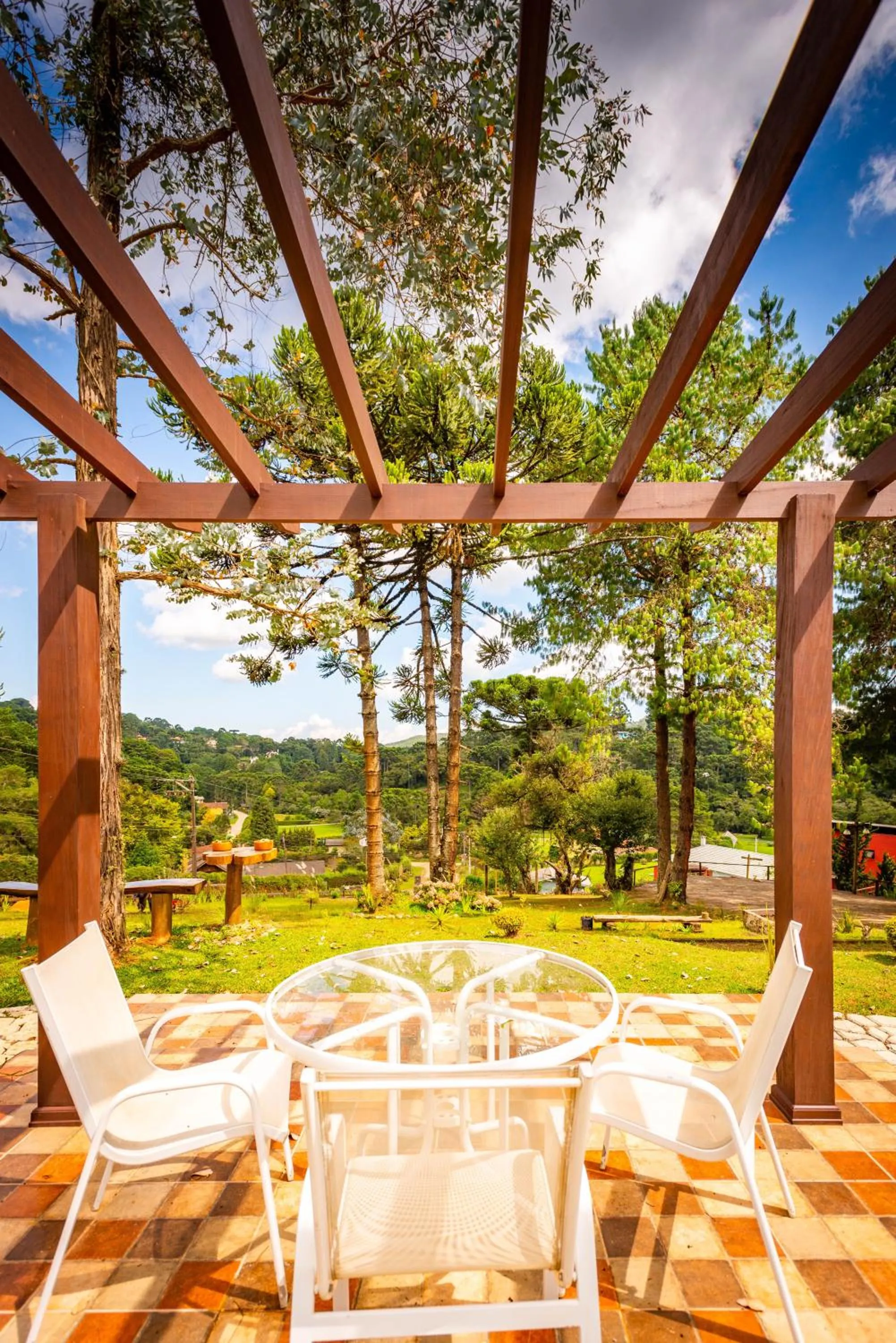 Garden view in Pousada Jardim das Montanhas