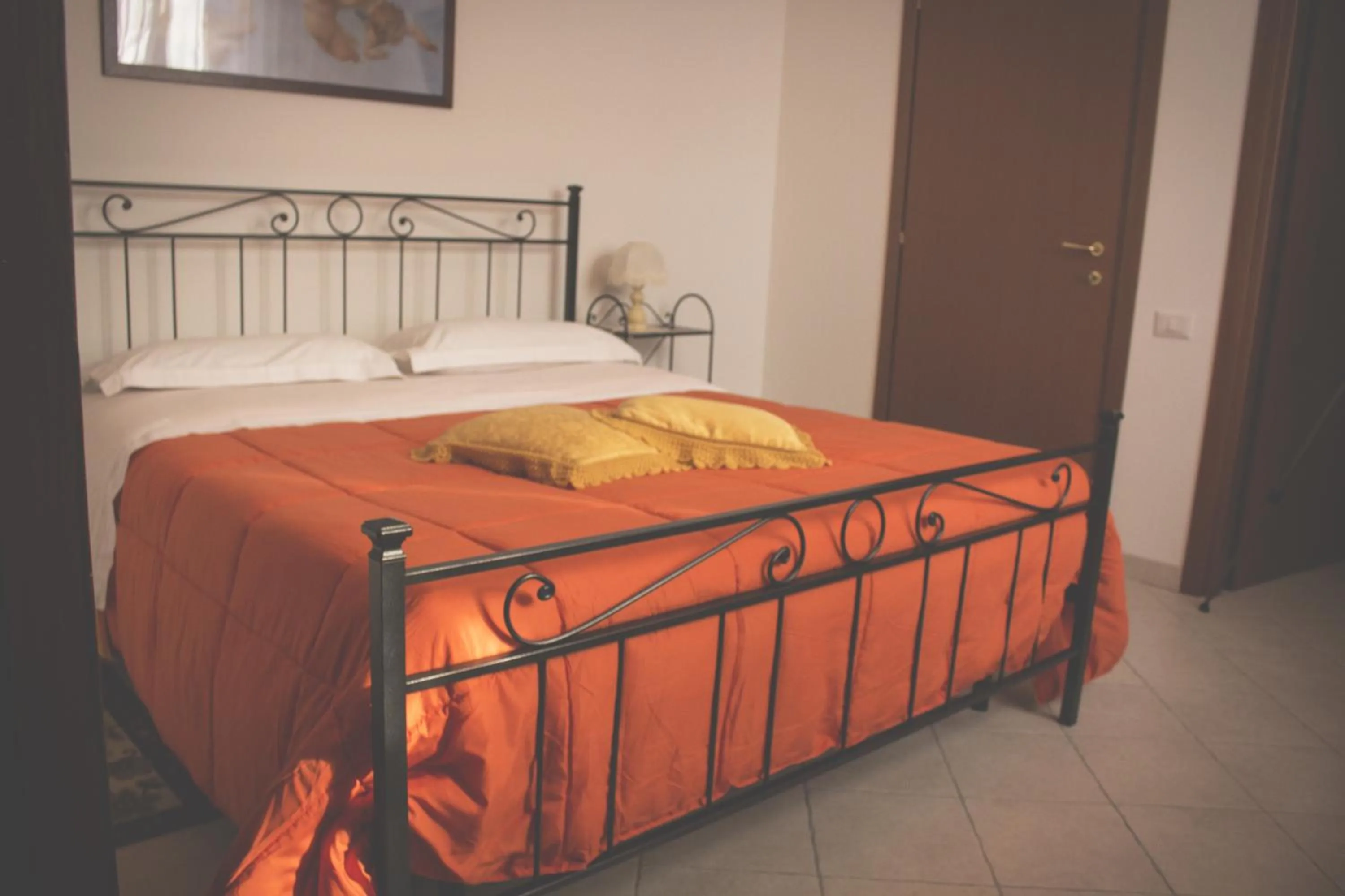 Bedroom, Bed in Residence Terra Dei Santi Country House