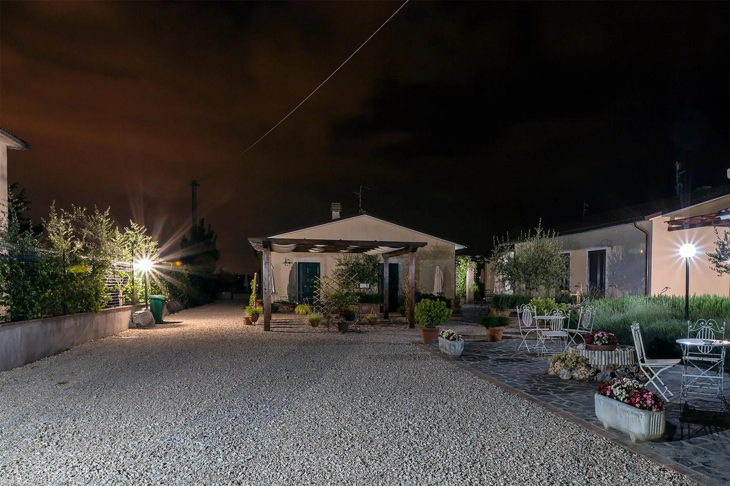 Inner courtyard view in Residence Terra Dei Santi Country House