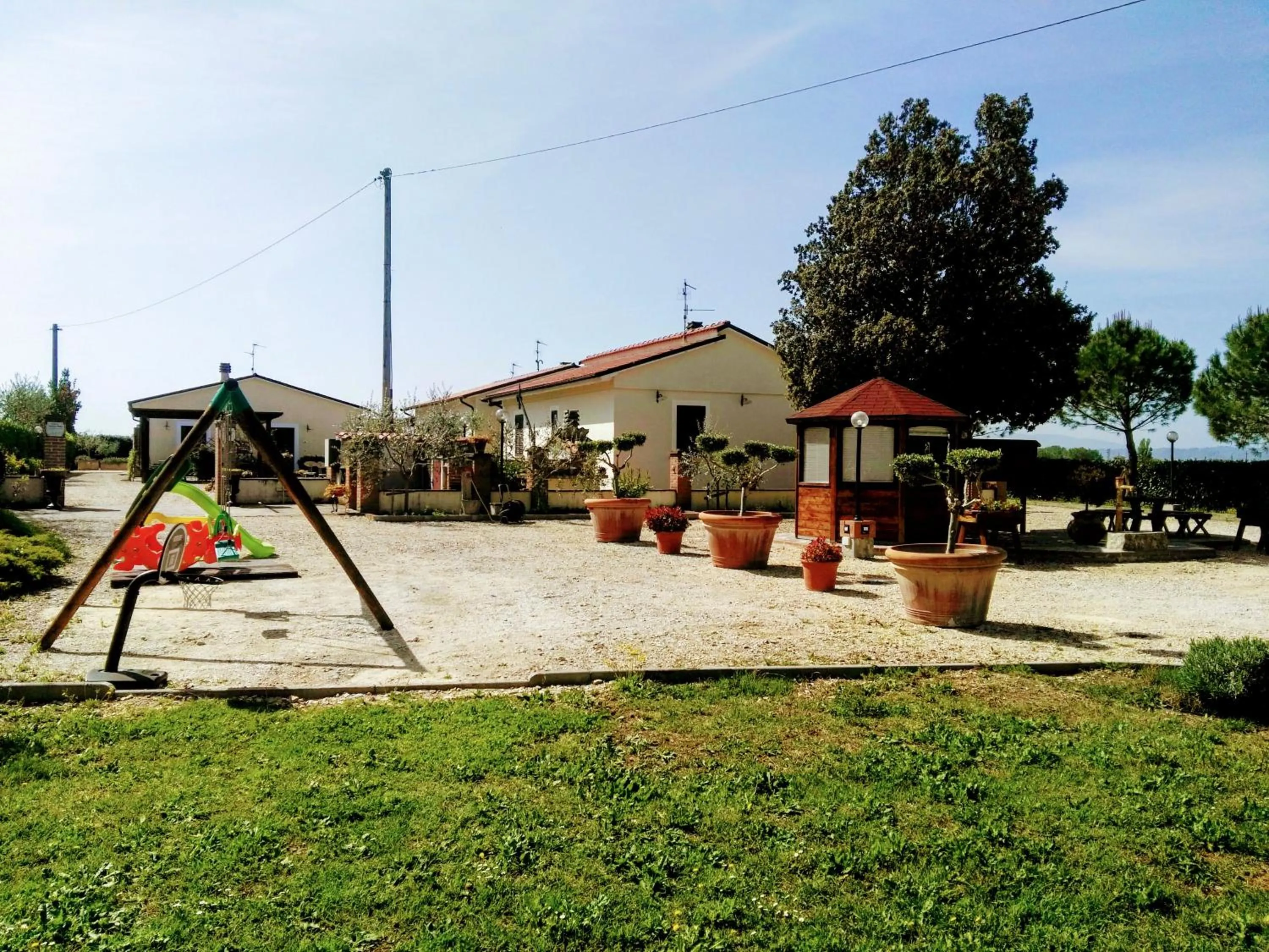Garden view in Residence Terra Dei Santi Country House